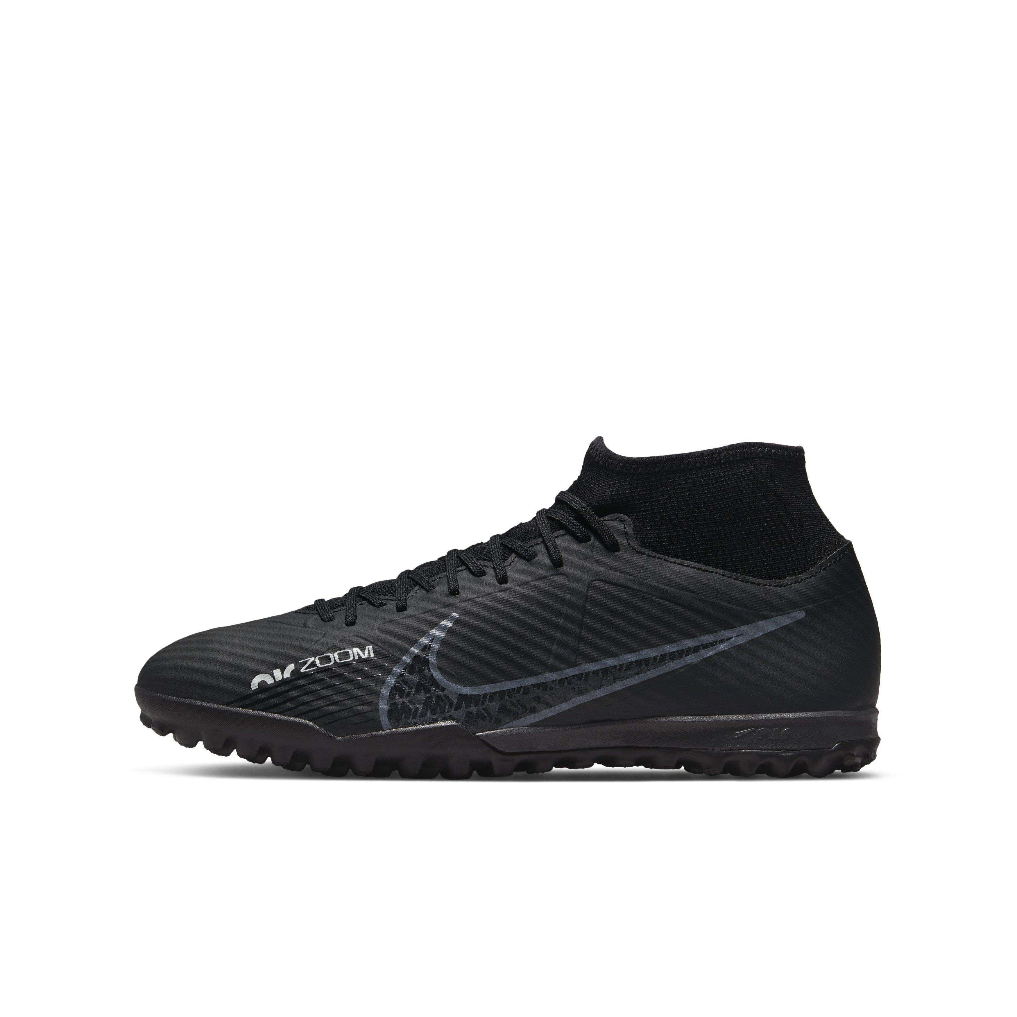 Nike Jr. Mercurial Superfly 9 Academy Younger/Older Kids' Turf Football Shoes - Black