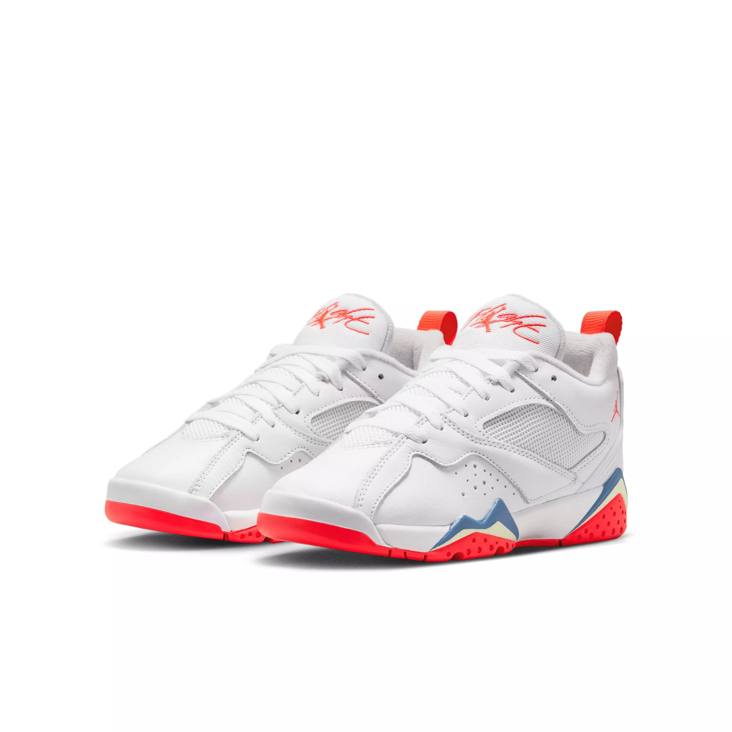 Jordan MVP 92 "White/Vast Grey/Game Royal/Infrared 23" Grade School Boys' Shoe - WHITE/GREY/ROYAL/INFRARED