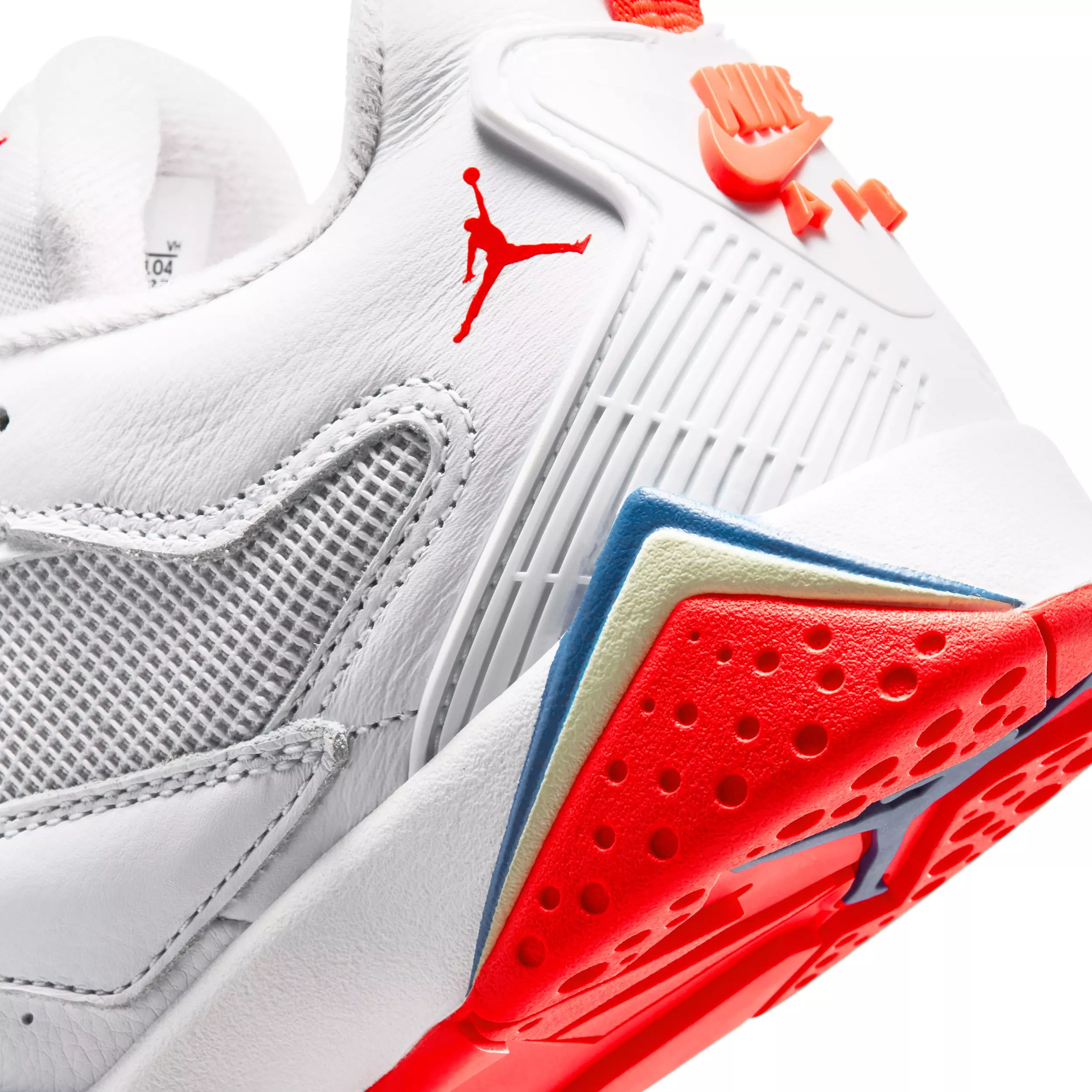 Jordan MVP 92 "White/Vast Grey/Game Royal/Infrared 23" Grade School Boys' Shoe - WHITE/GREY/ROYAL/INFRARED