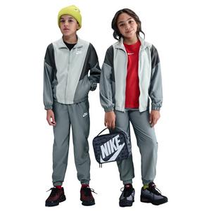 Nike Big Kids' Sportswear Woven Tracksuit - Grey