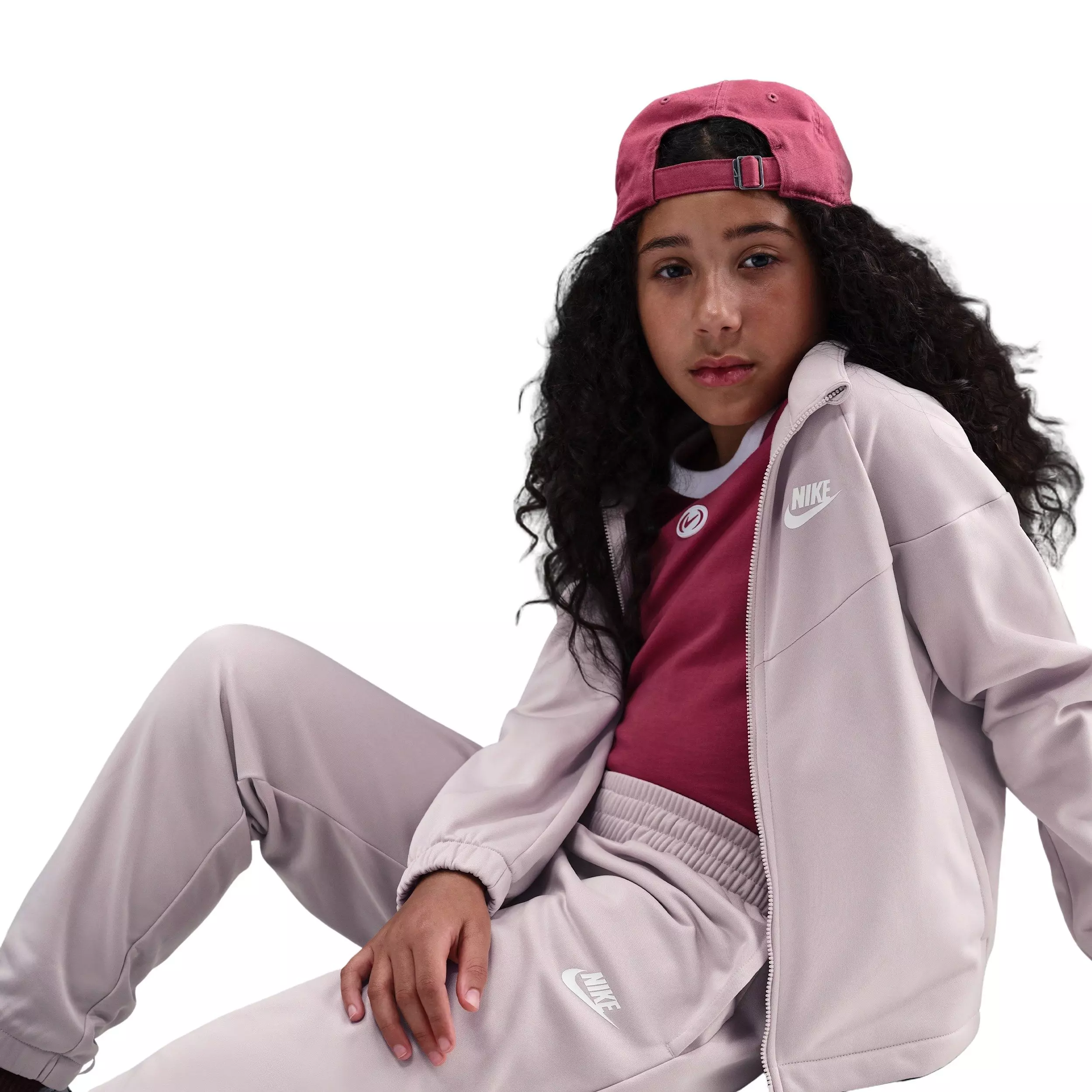 Nike Big Kids' Sportswear Dri-FIT Tracksuit - Light Purple - LIGHT PURPLE