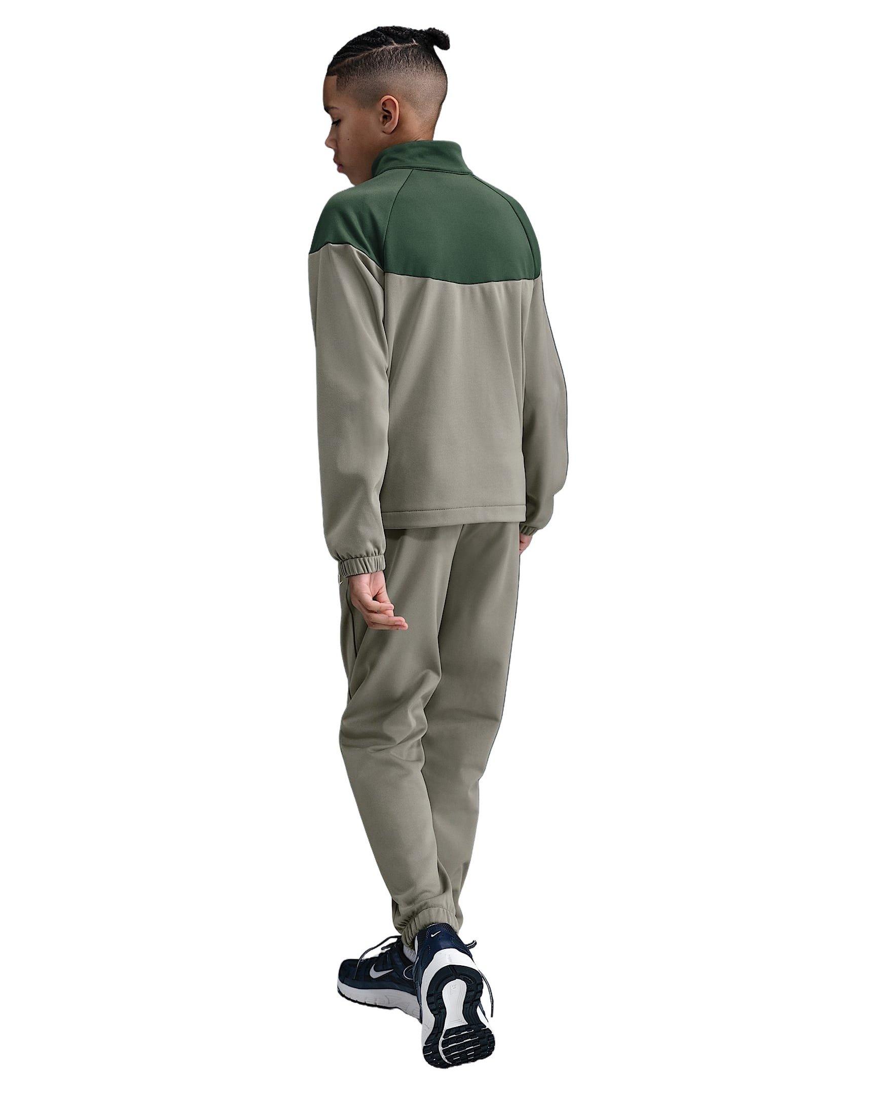 Nike Sportswear Dri-FIT Big Kids' Green Tracksuit