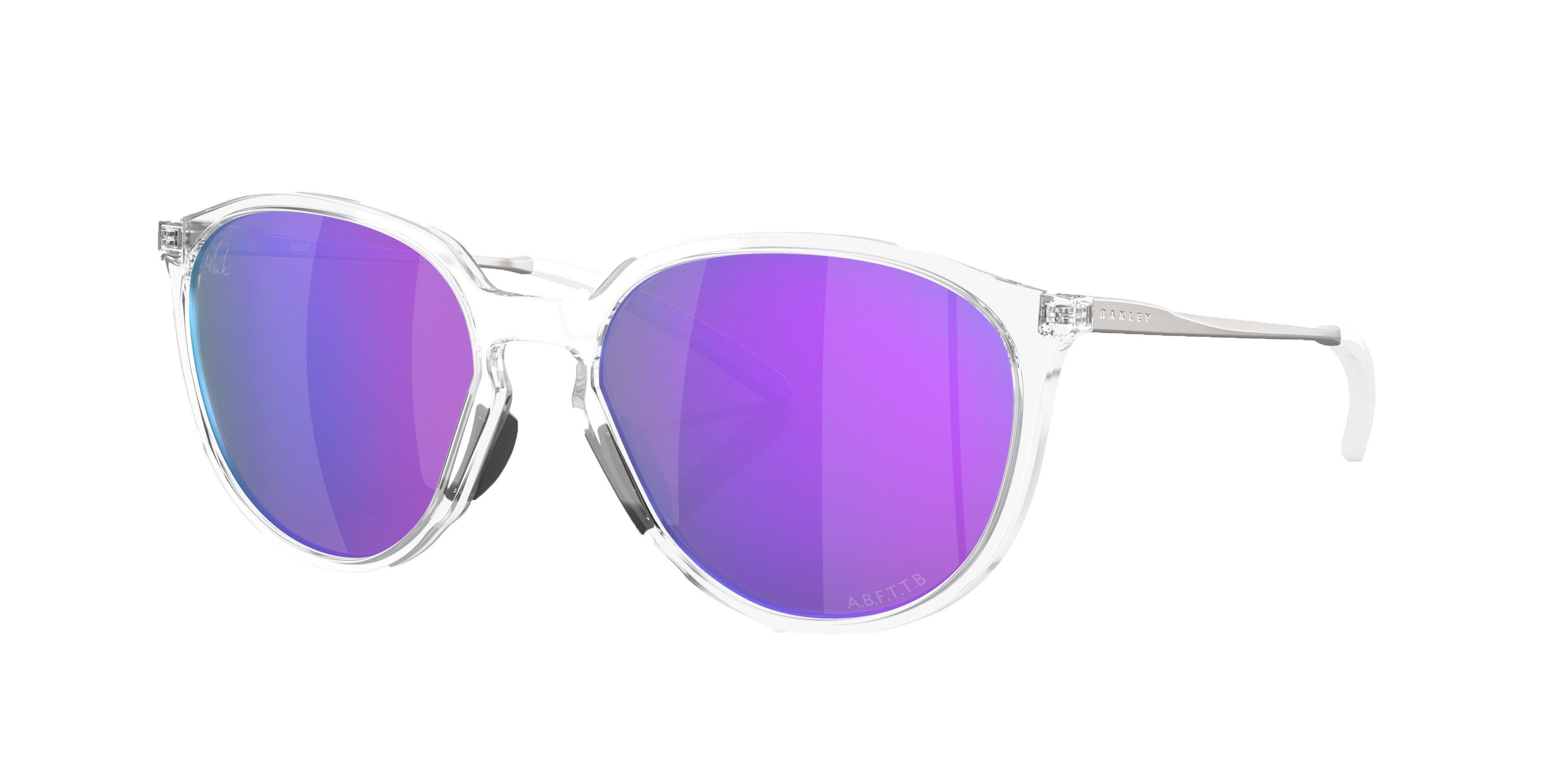 Oakley Mikaela Shiffrin Signature Series Sielo Prizm Violet Sunglasses - Clear - CLEAR Thumbnail View 1