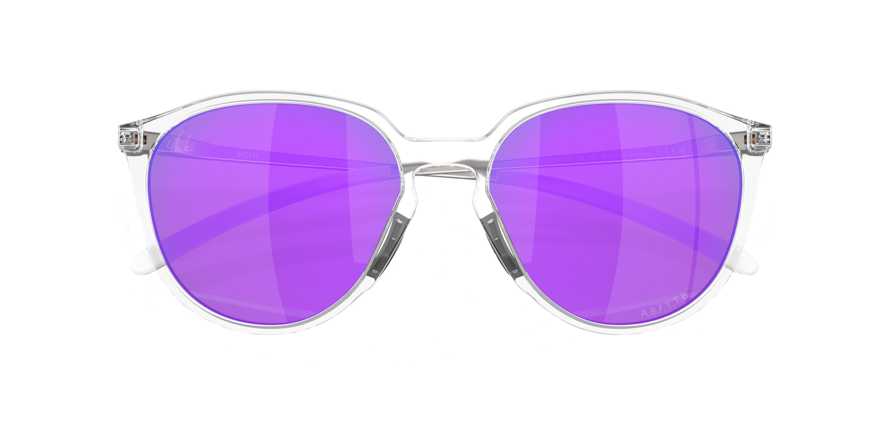 Oakley Mikaela Shiffrin Signature Series Sielo Prizm Violet Sunglasses - Clear - CLEAR Thumbnail View 4