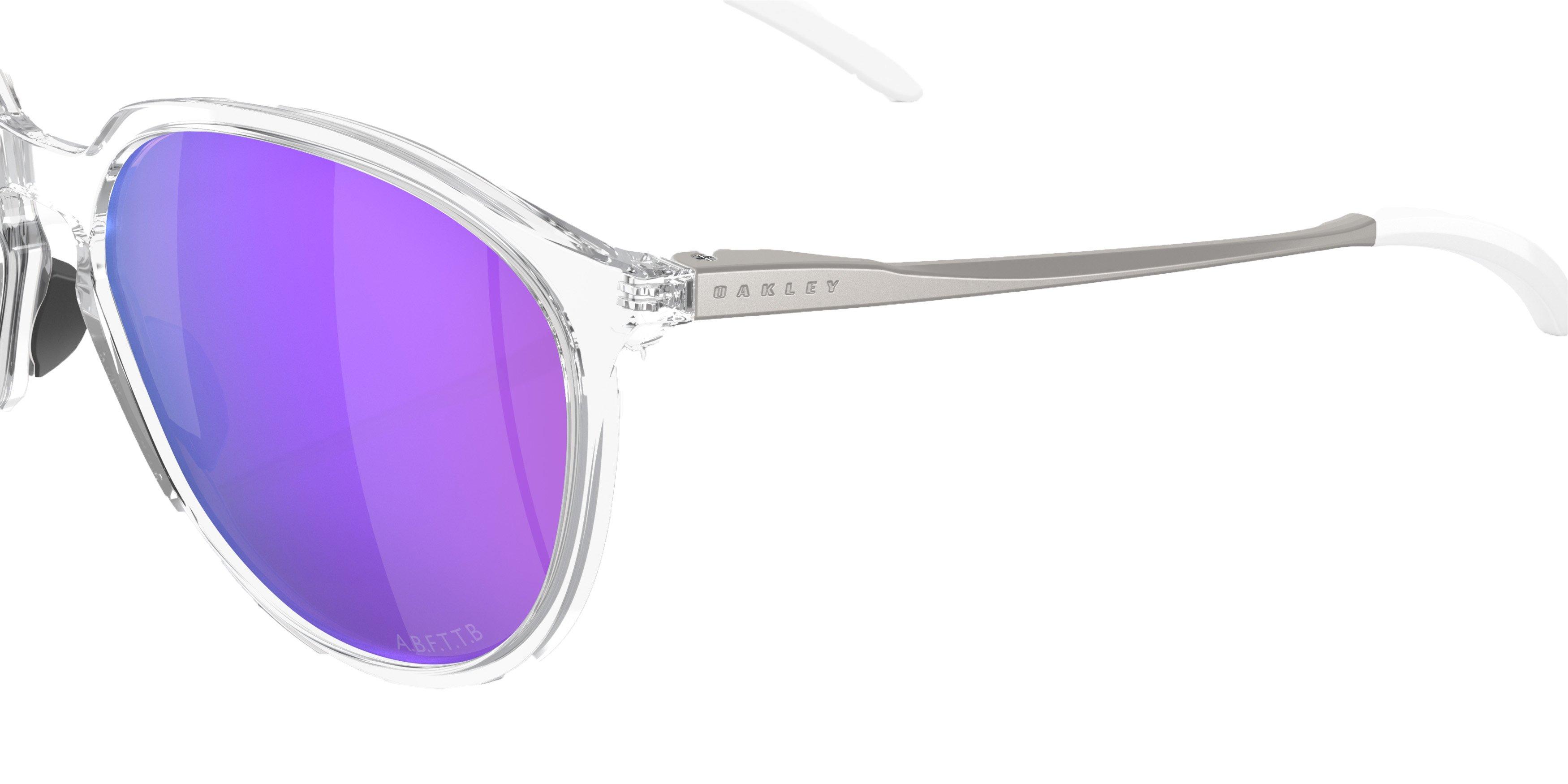Oakley Mikaela Shiffrin Signature Series Sielo Prizm Violet Sunglasses - Clear - CLEAR Thumbnail View 7