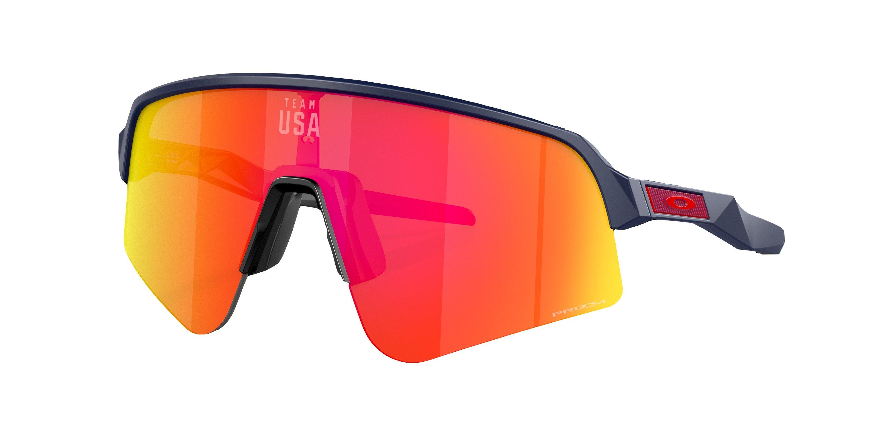 Oakley Sutro Lite Sweep Team USA Prizm Ruby Sunglasses - Blue - BLUE Thumbnail View 1