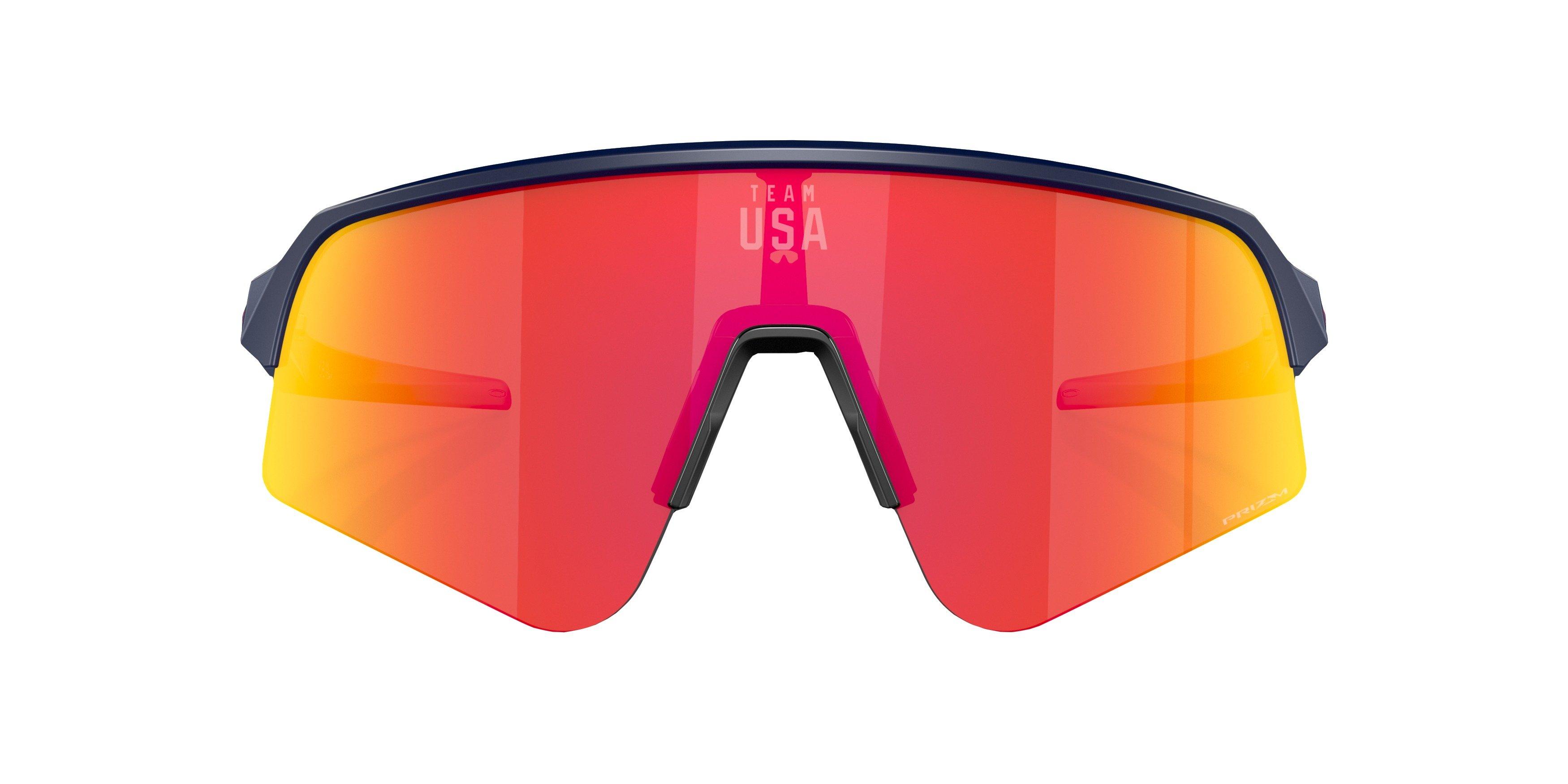 Oakley Sutro Lite Sweep Team USA Prizm Ruby Sunglasses - Blue - BLUE Thumbnail View 2