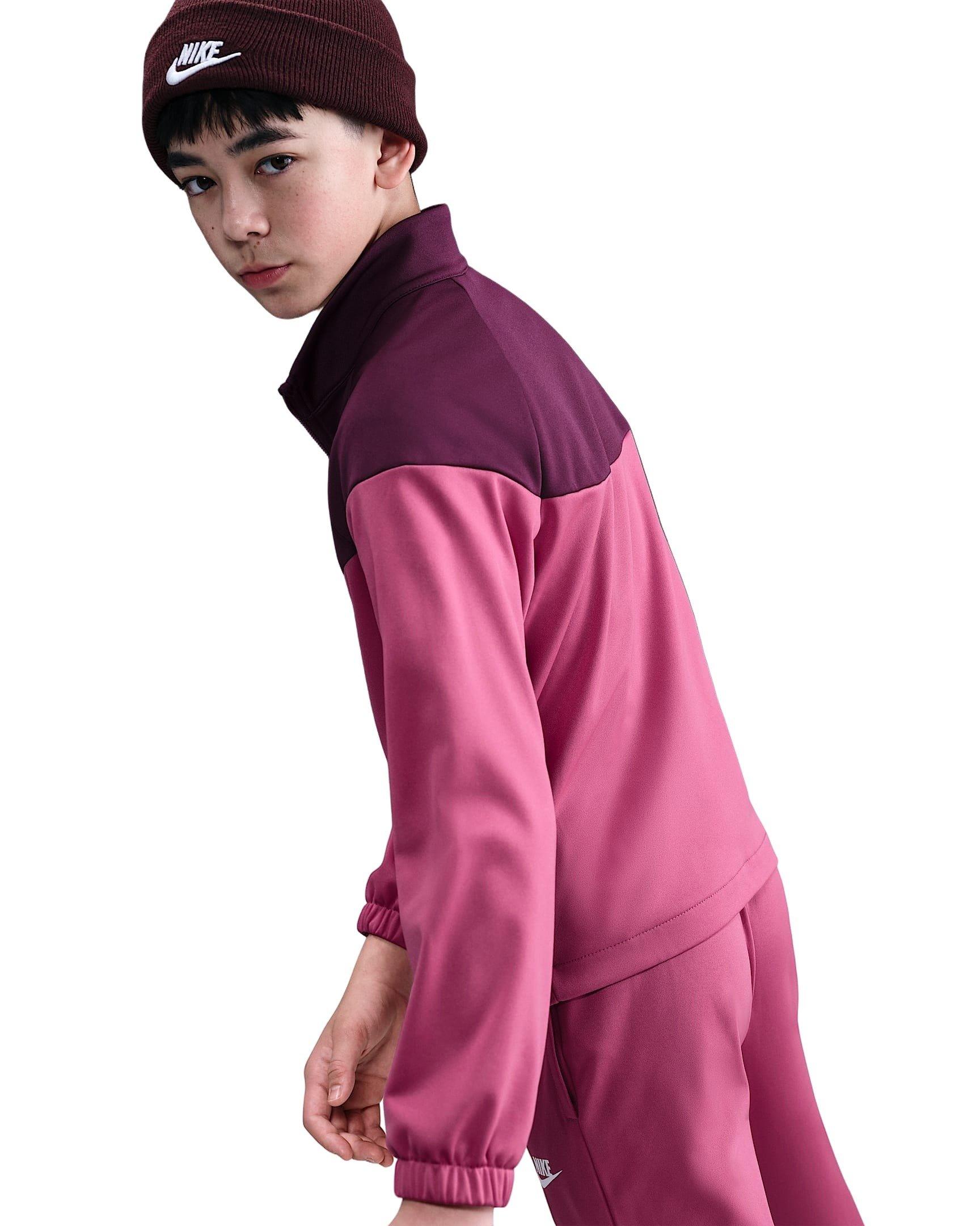 Nike Sportswear Dri-FIT Big Kids' Purple Tracksuit