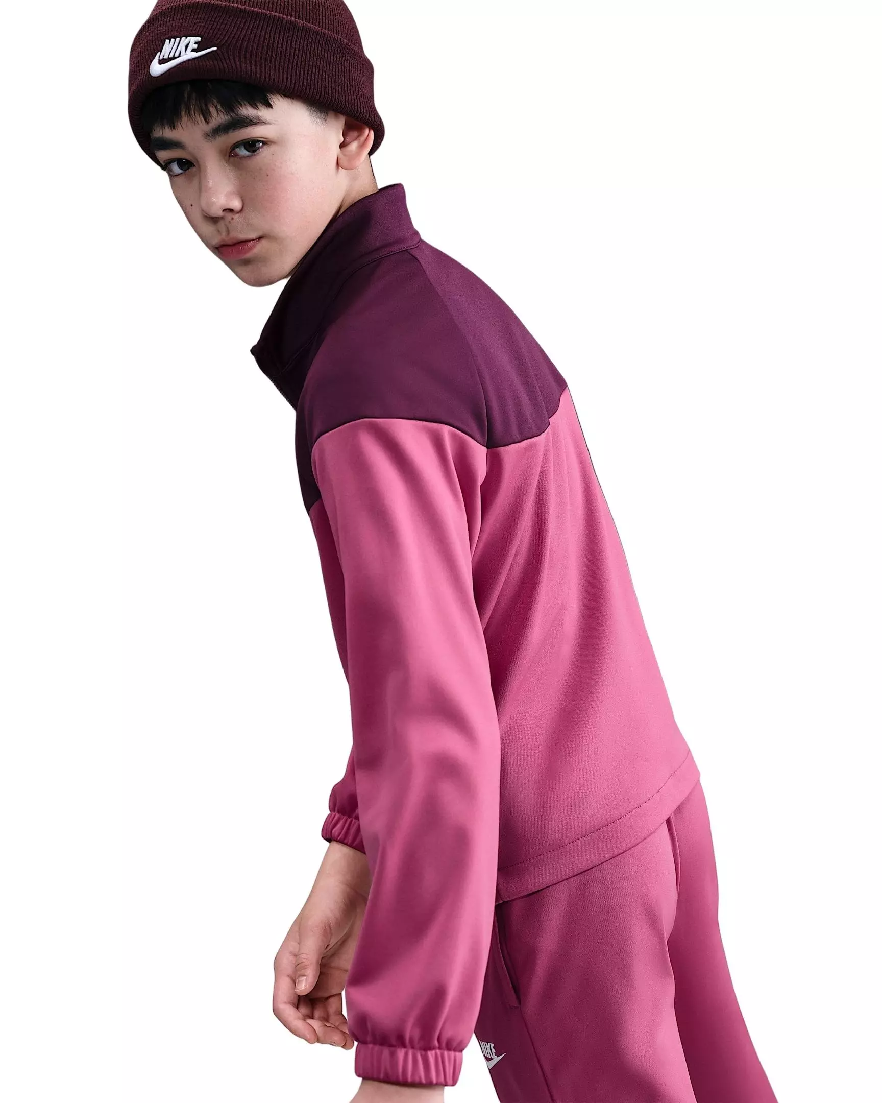 Nike Big Kids' Sportswear Dri-FIT Tracksuit - Purple - PURPLE