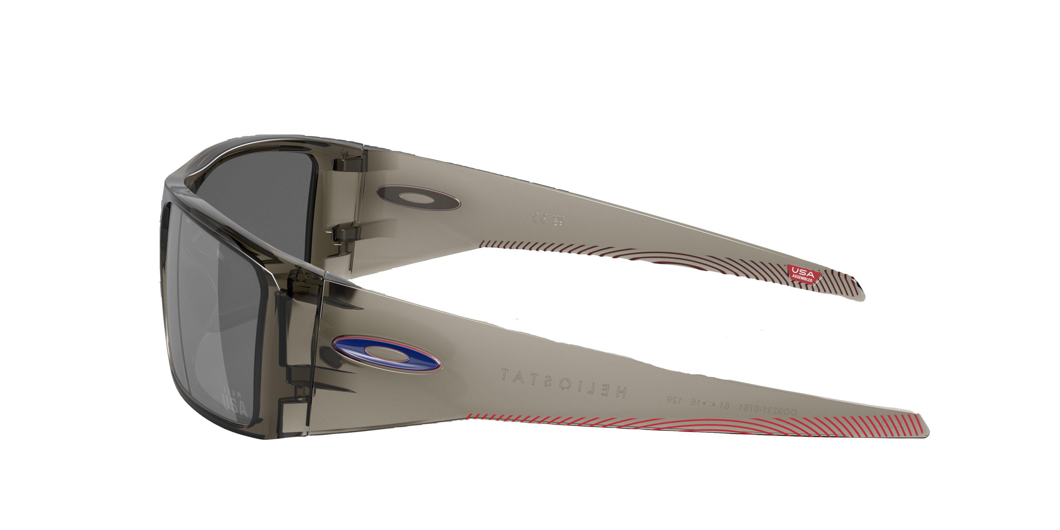 Oakley Heliostat Team USA Prizm Black Sunglasses - Grey - GREY Thumbnail View 5