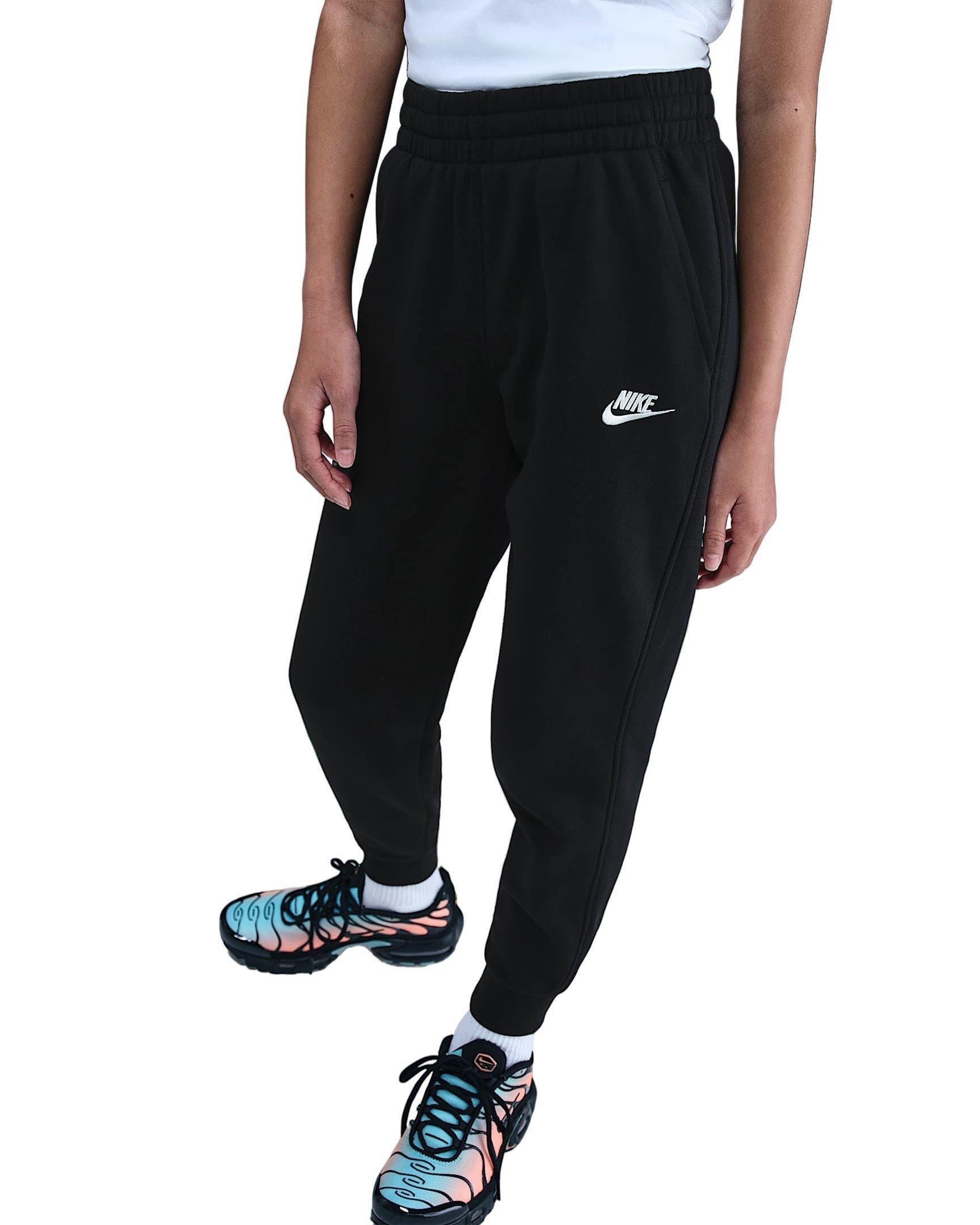 Nike Sportswear Club Fleece Big Kids' Black Hooded Tracksuit