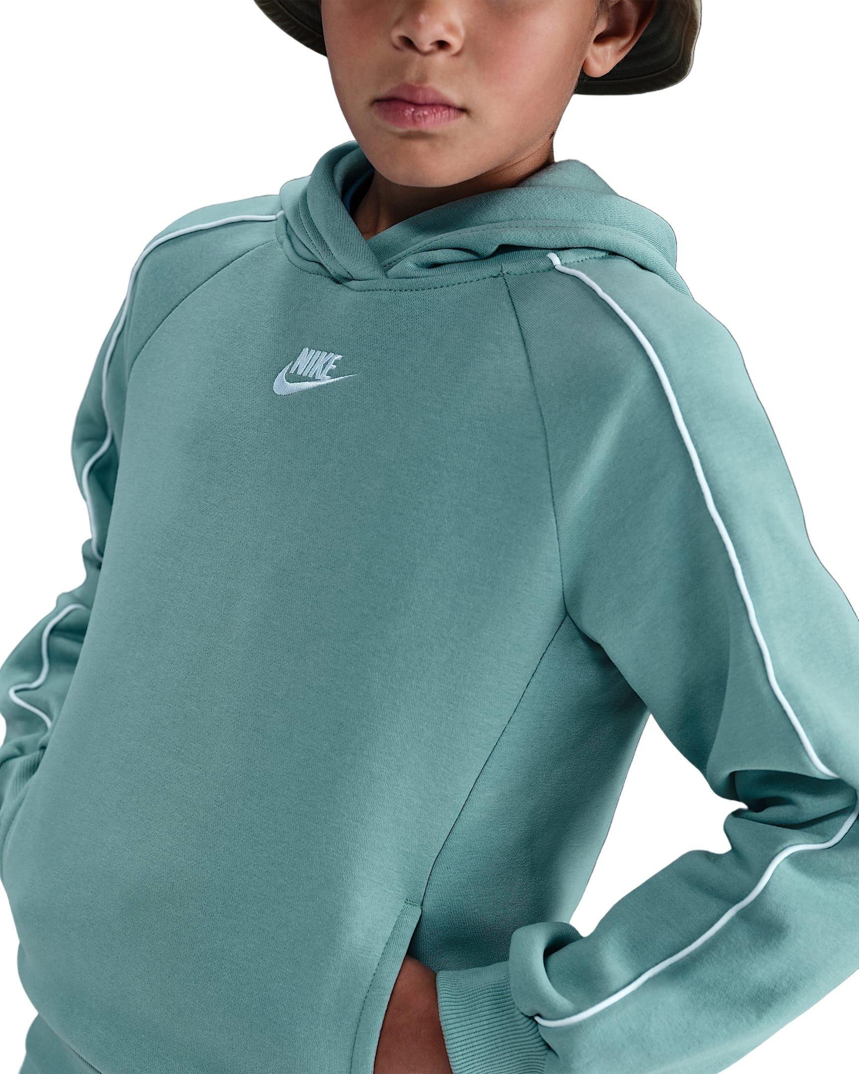 Nike Sportswear Club Fleece Big Kids' Green Hooded Tracksuit