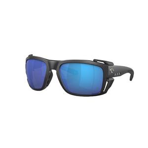 Costa Del Mar King Tide 8 Blue Mirror Polarized Sunglasses - Black Pearl