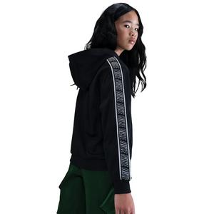 Nike Big Kids' Sportswear Club Dri-FIT Full-Zip Jacket -Black