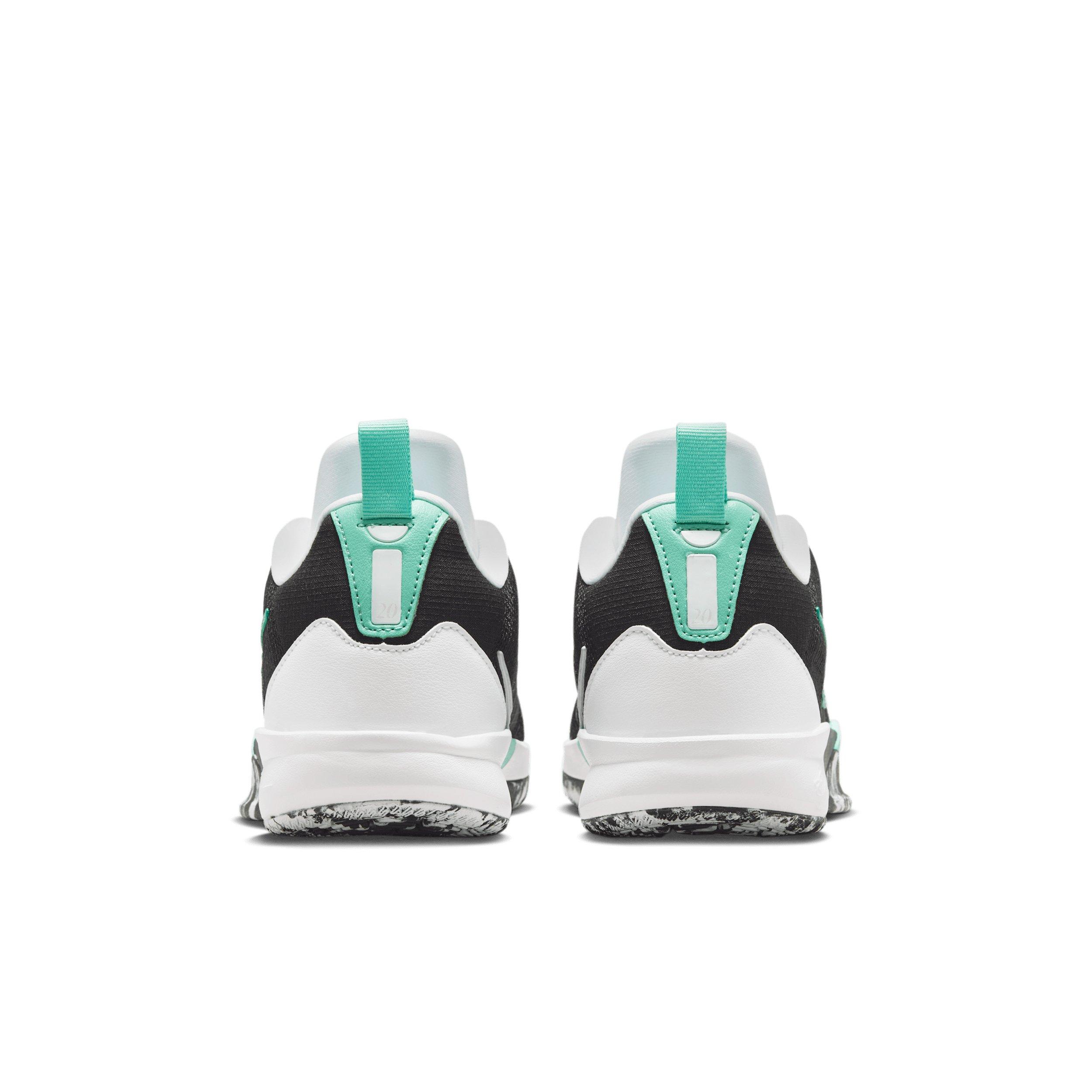 Nike Sabrina 3 "Mint" Grade School Kids' Basketball Shoe - BLACK/WHITE/MINT Thumbnail View 7