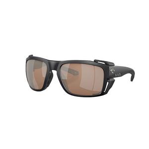 Costa Del Mar King Tide 8 Copper Mirror Polarized Sunglasses - Black Pearl
