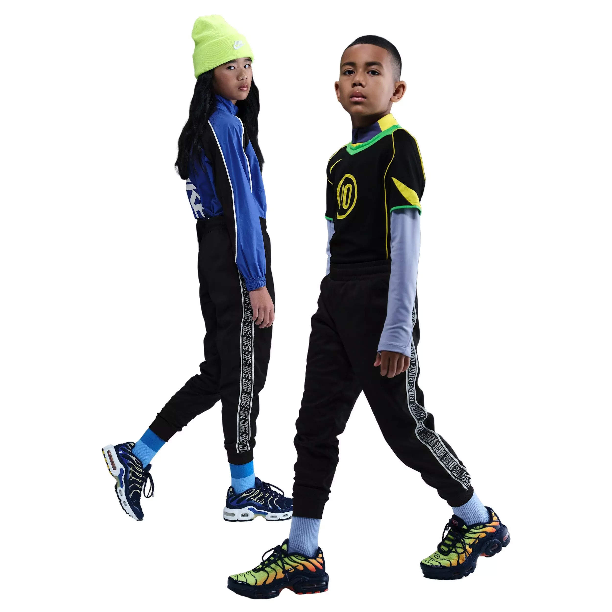 Nike Big Kids' Sportswear Club Dri-FIT Joggers - Black - BLACK