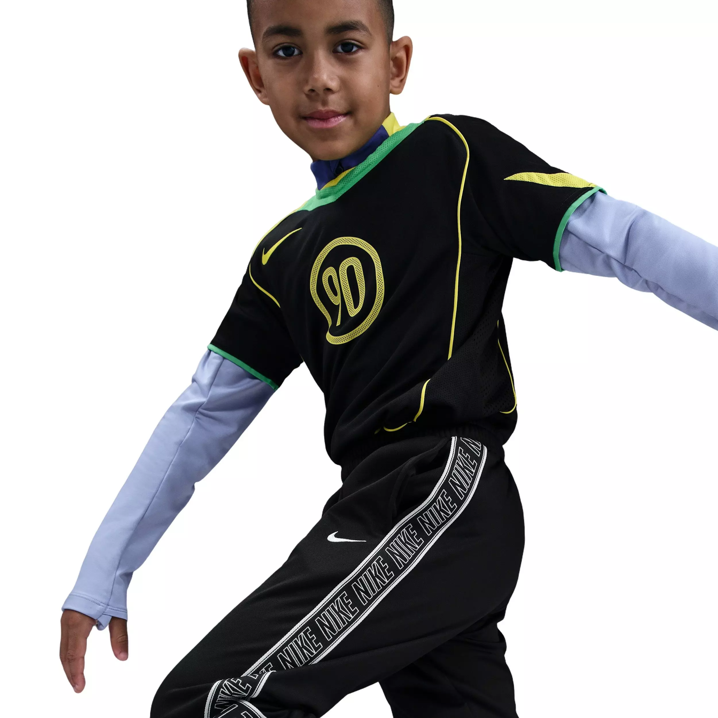 Nike Big Kids' Sportswear Club Dri-FIT Joggers - Black - BLACK