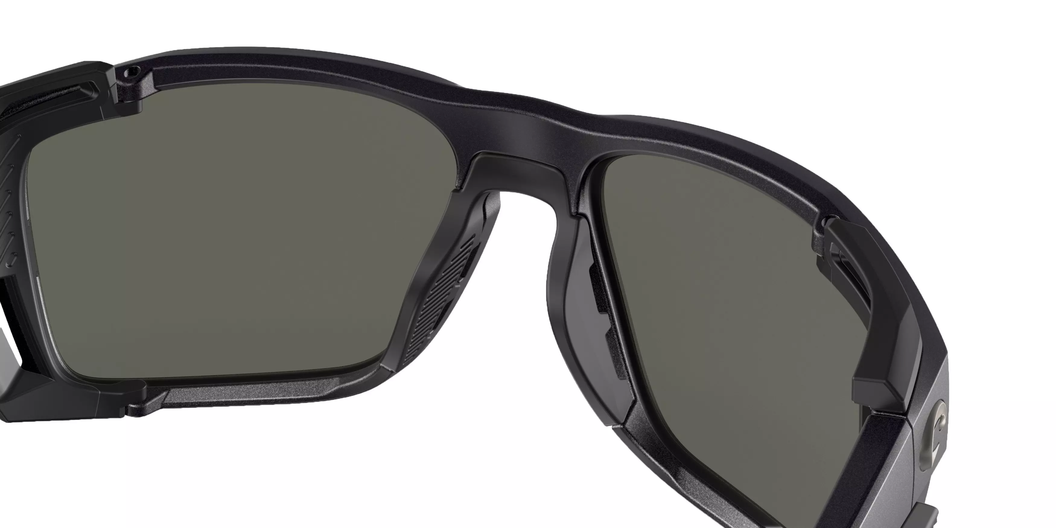 Costa Del Mar King Tide 8 Grey Polarized Sunglasses - Black Pearl - BLACK