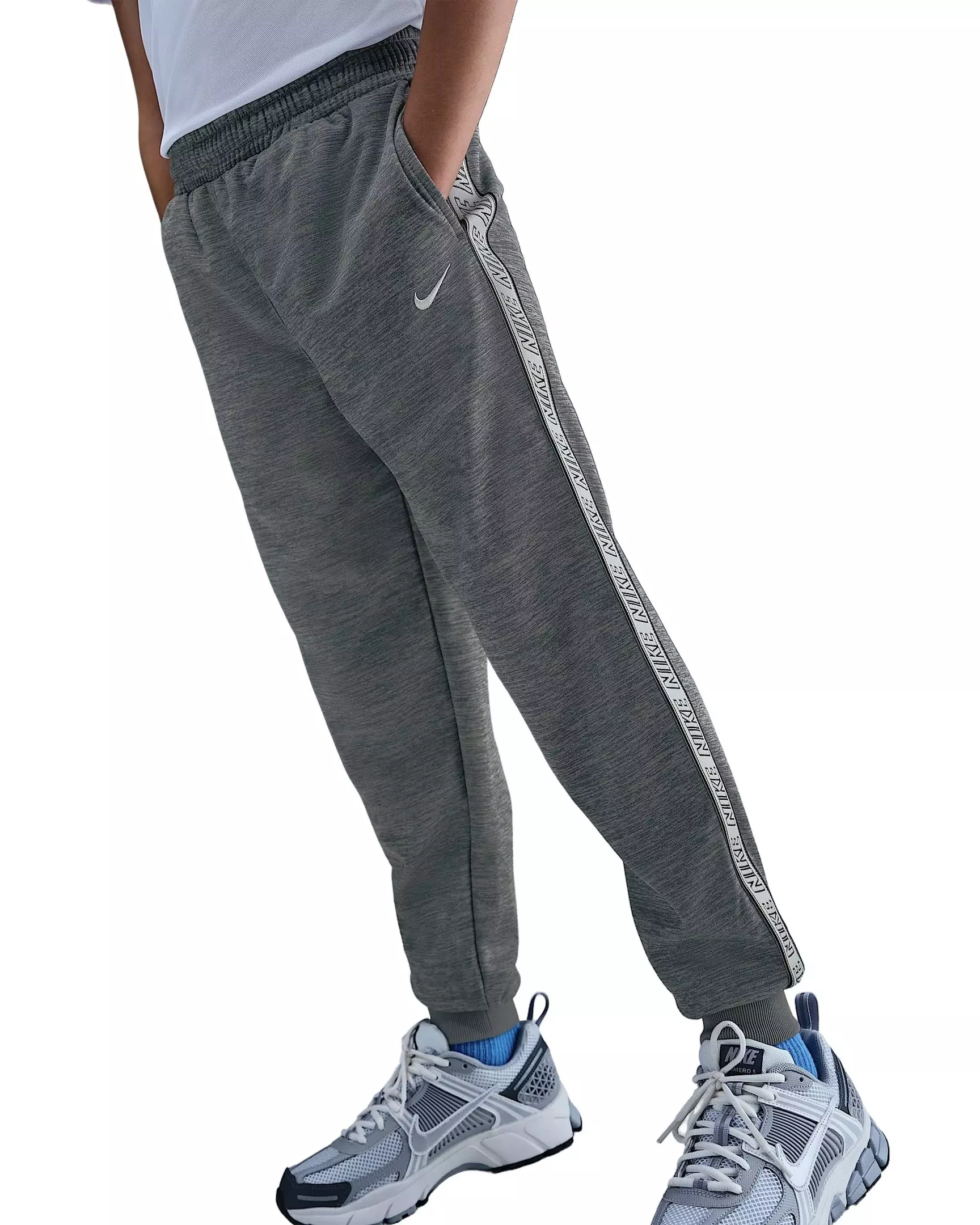 Nike Big Kids' Sportswear Club Dri-FIT Joggers - Grey - GREY