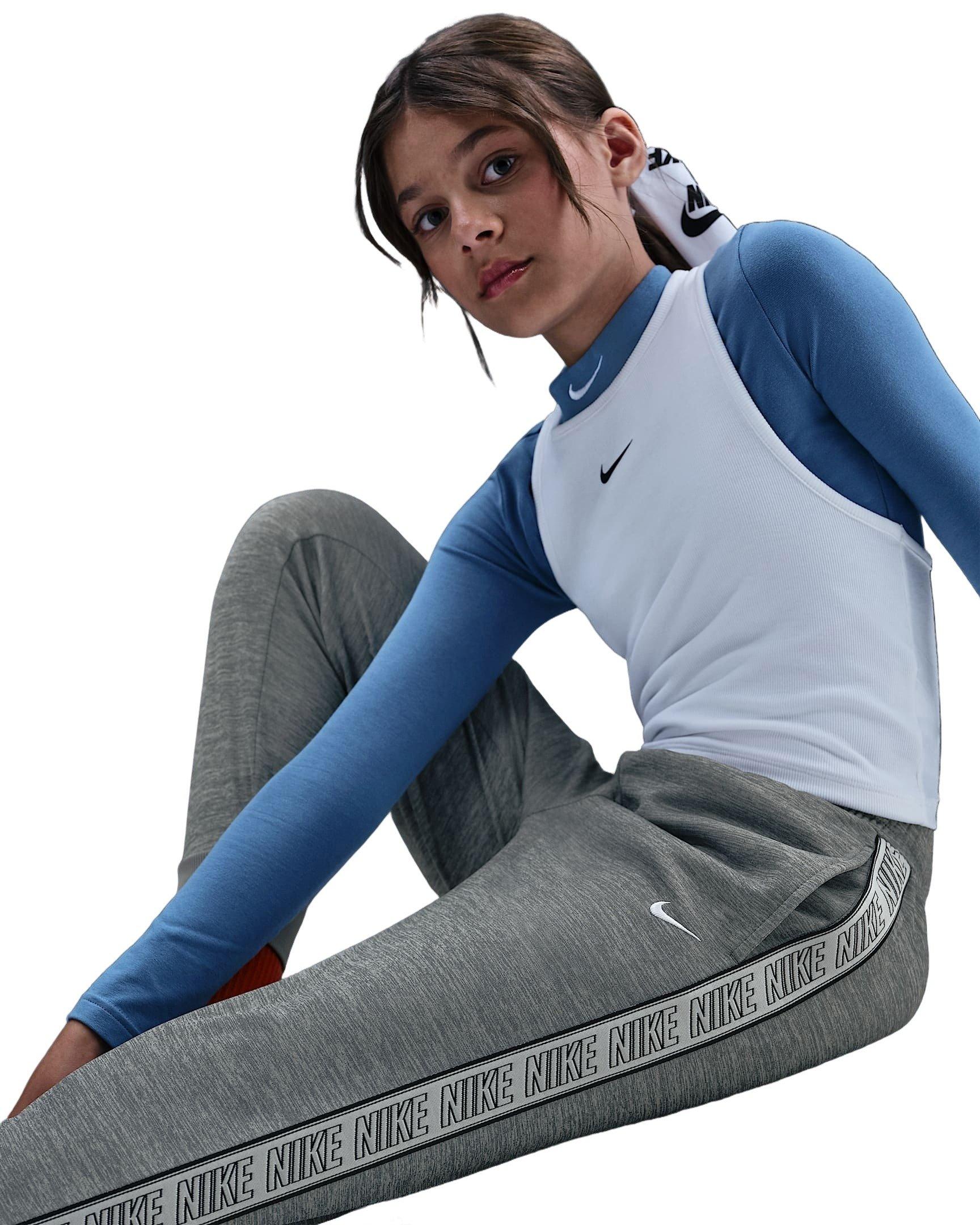 Nike Sportswear Club Big Kids' Grey Dri-FIT Joggers