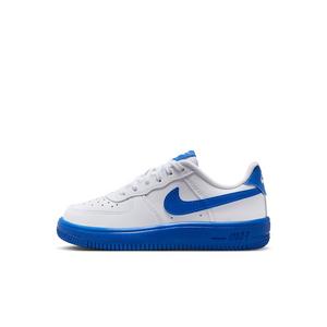 Nike Force 1 Low "White/Game Royal" Preschool Boys' Shoe