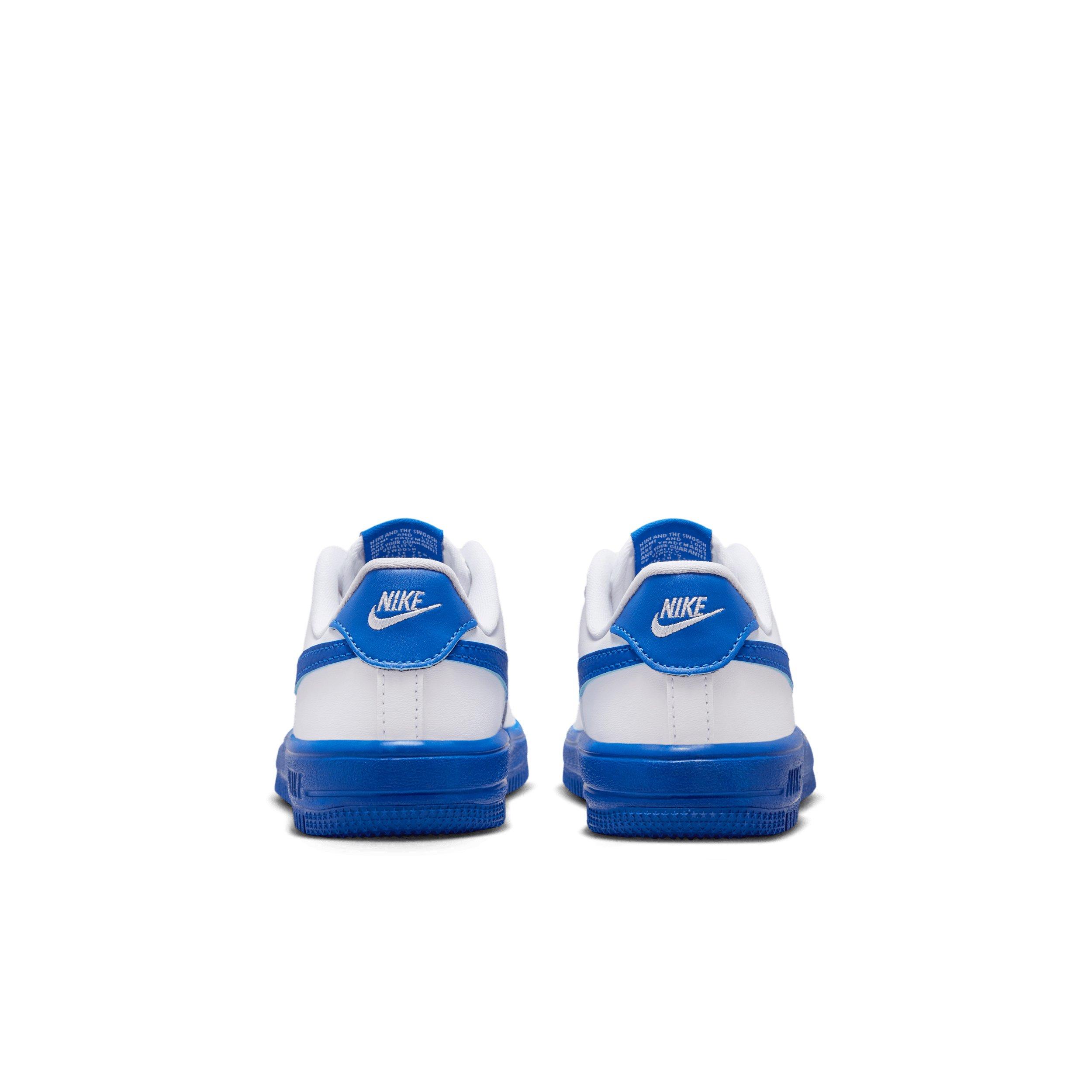 Nike Force 1 Low Preschool Boys' "White/Game Royal" Shoe