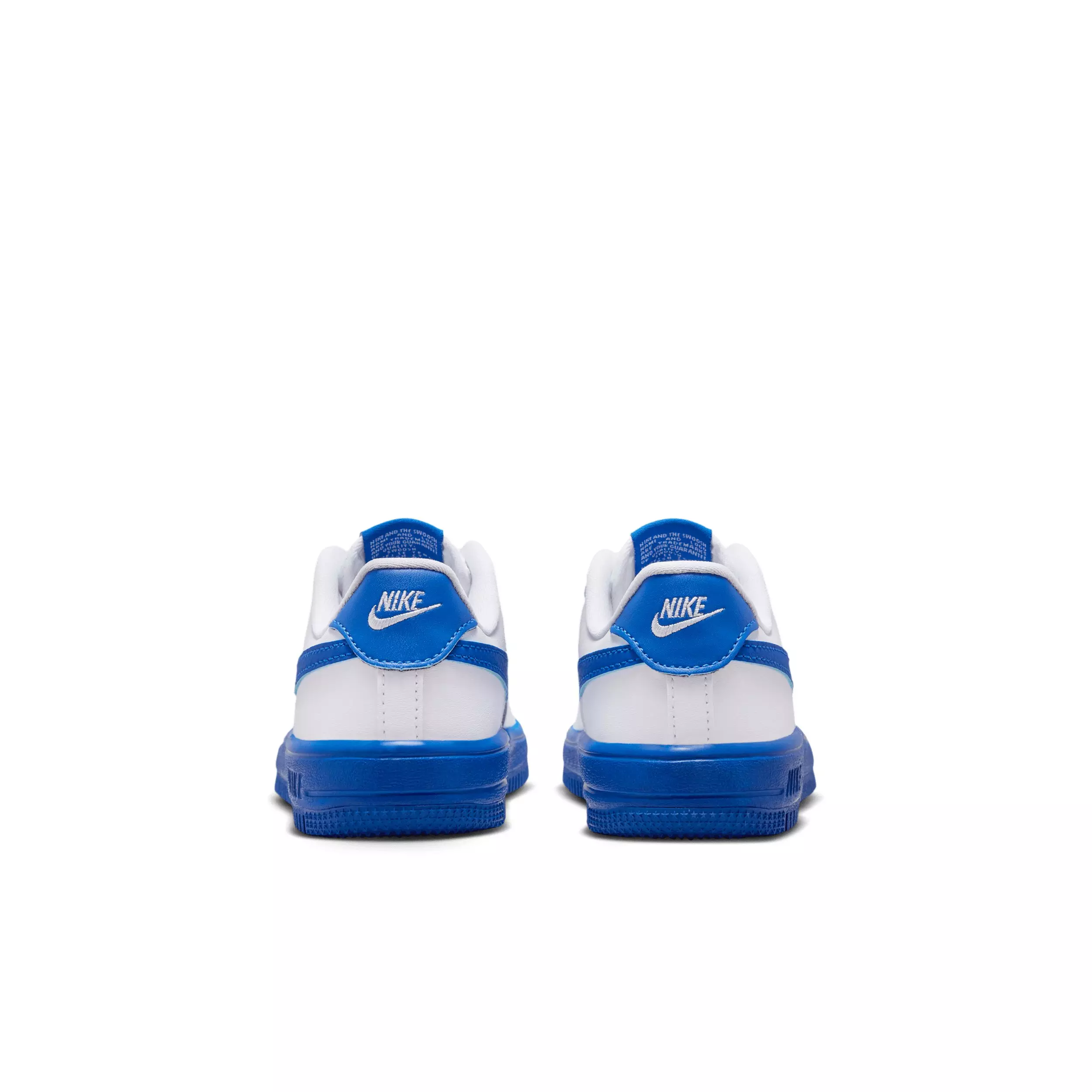 Nike Force 1 Low "White/Game Royal" Preschool Boys' Shoe - WHITE/ROYAL