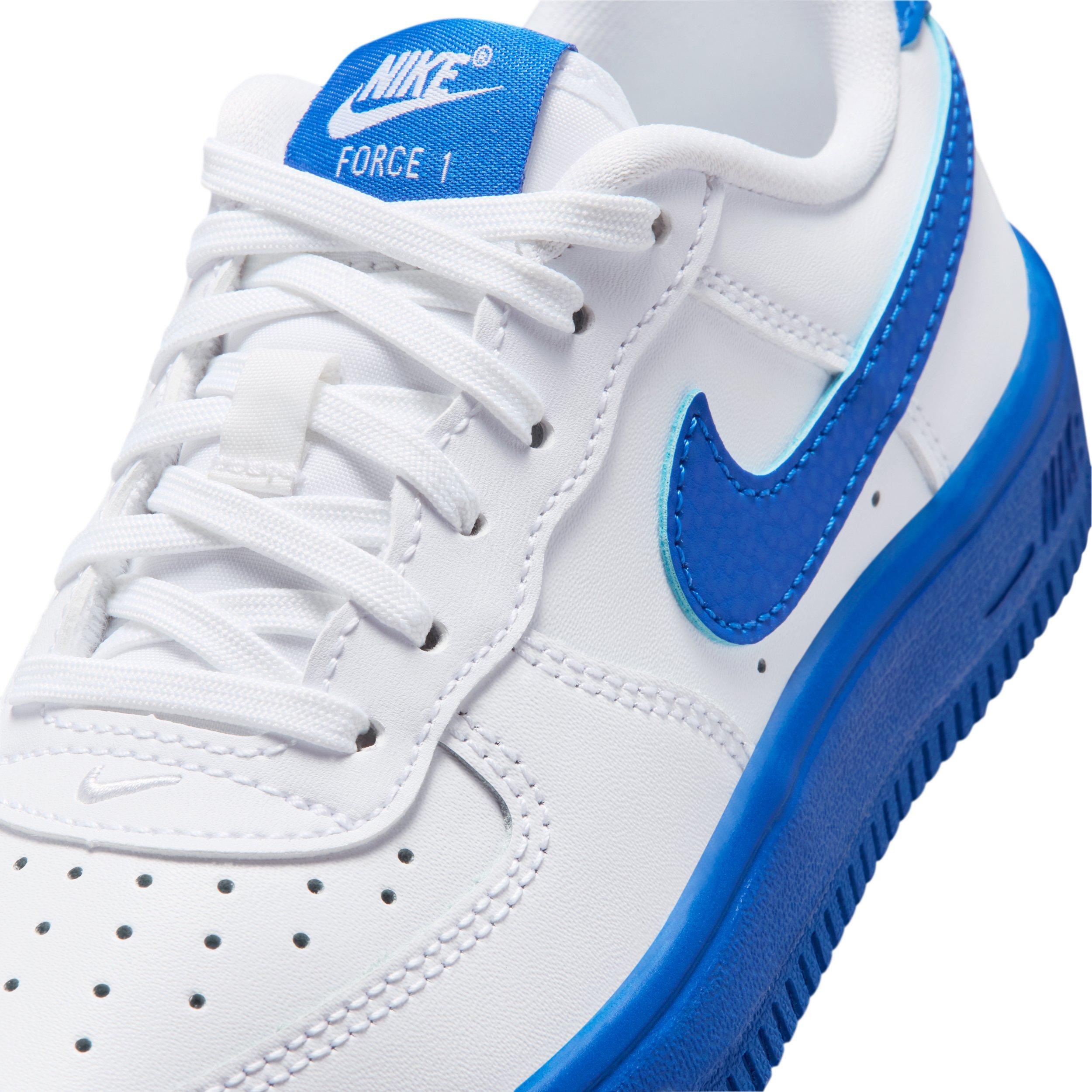 Nike Force 1 Low Preschool Boys' "White/Game Royal" Shoe