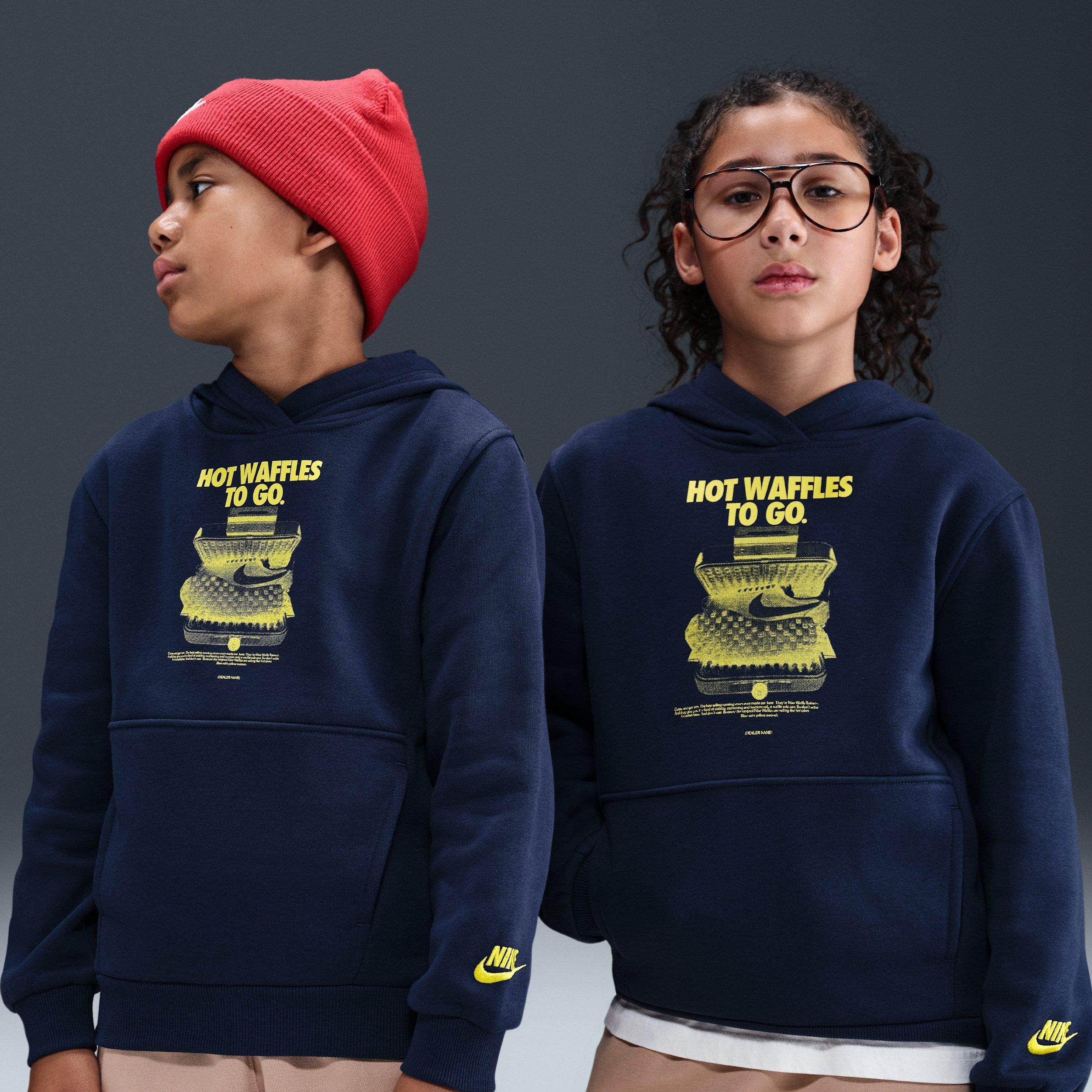 Nike Sportswear Club Fleece Big Kids' Blue Hoodie