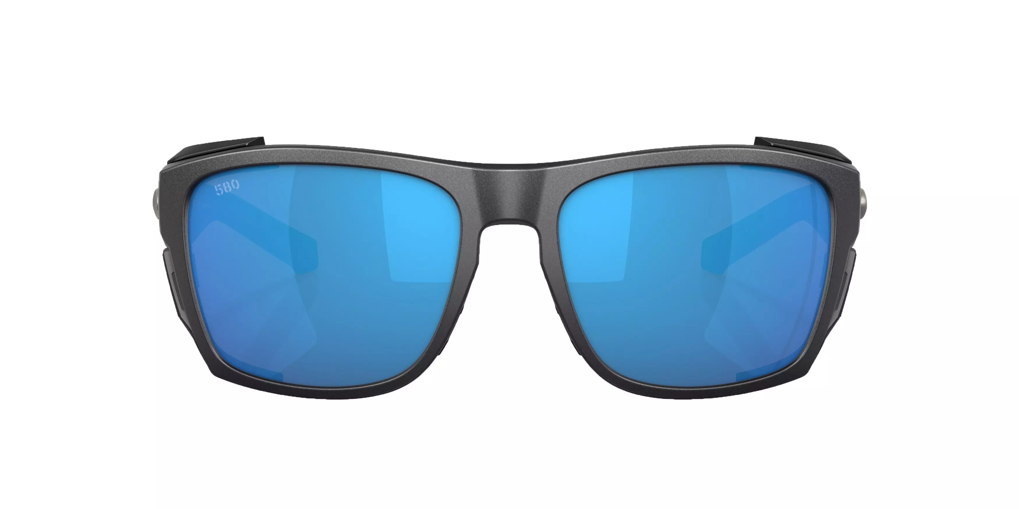 Costa Del Mar King Tide 6 Blue Mirror Polarized Sunglasses - Black Pearl - BLACK