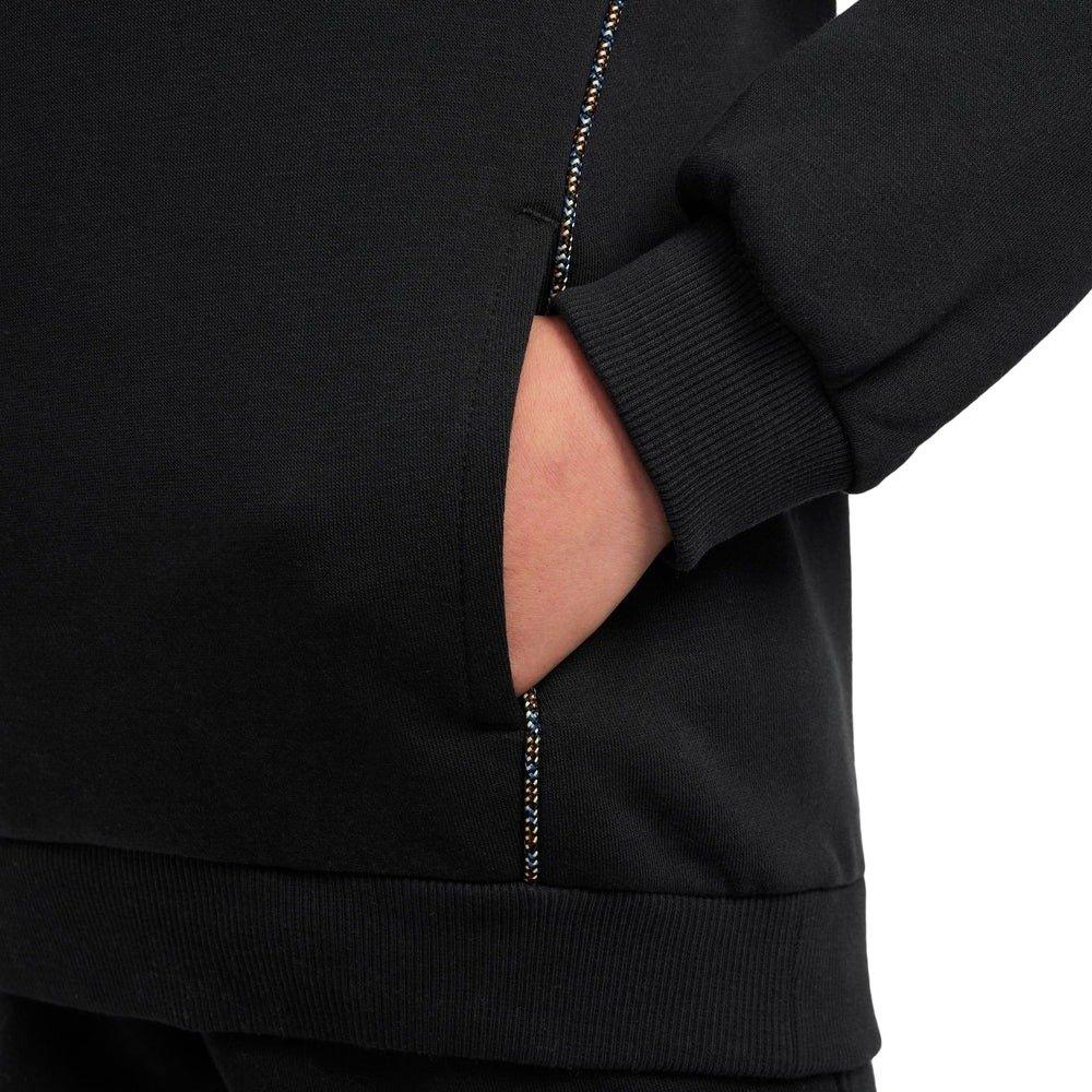 Nike Sportswear Club French Terry Big Kids' Black Hoodie