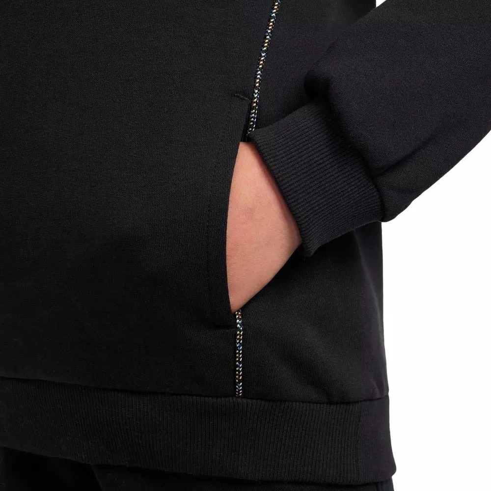 Nike Big Kids' Sportswear Club French Terry Hoodie - Black - BLACK