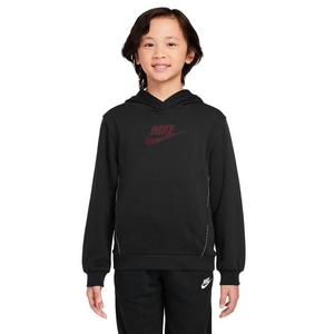 Nike Big Kids' Sportswear Club French Terry Hoodie - Black