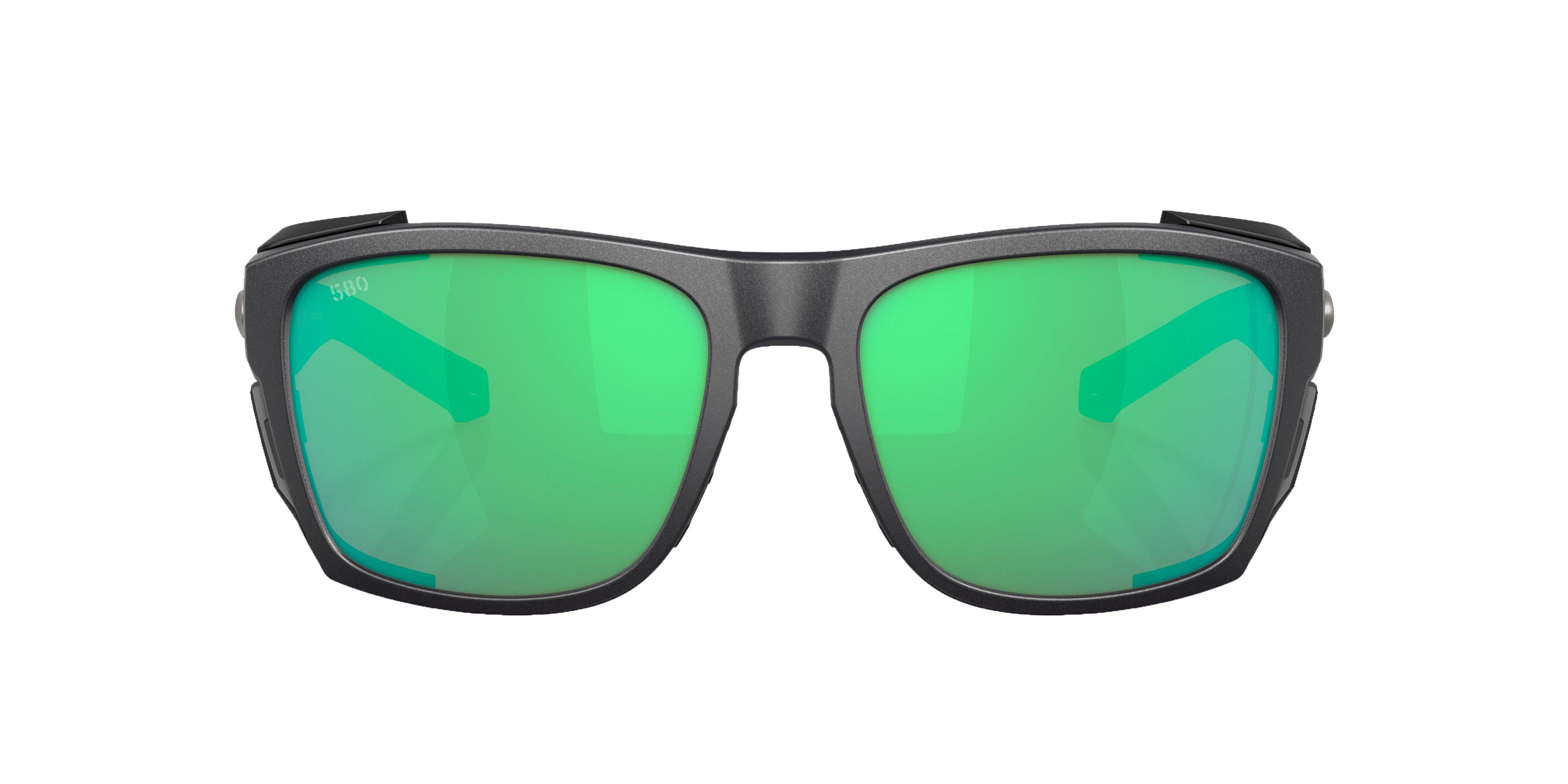 Costa Del Mar King Tide 6 Green Mirror Polarized Sunglasses - Black Pearl - BLACK Thumbnail View 2