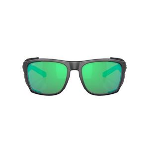 Costa Del Mar King Tide 6 Green Mirror Polarized Sunglasses - Black Pearl