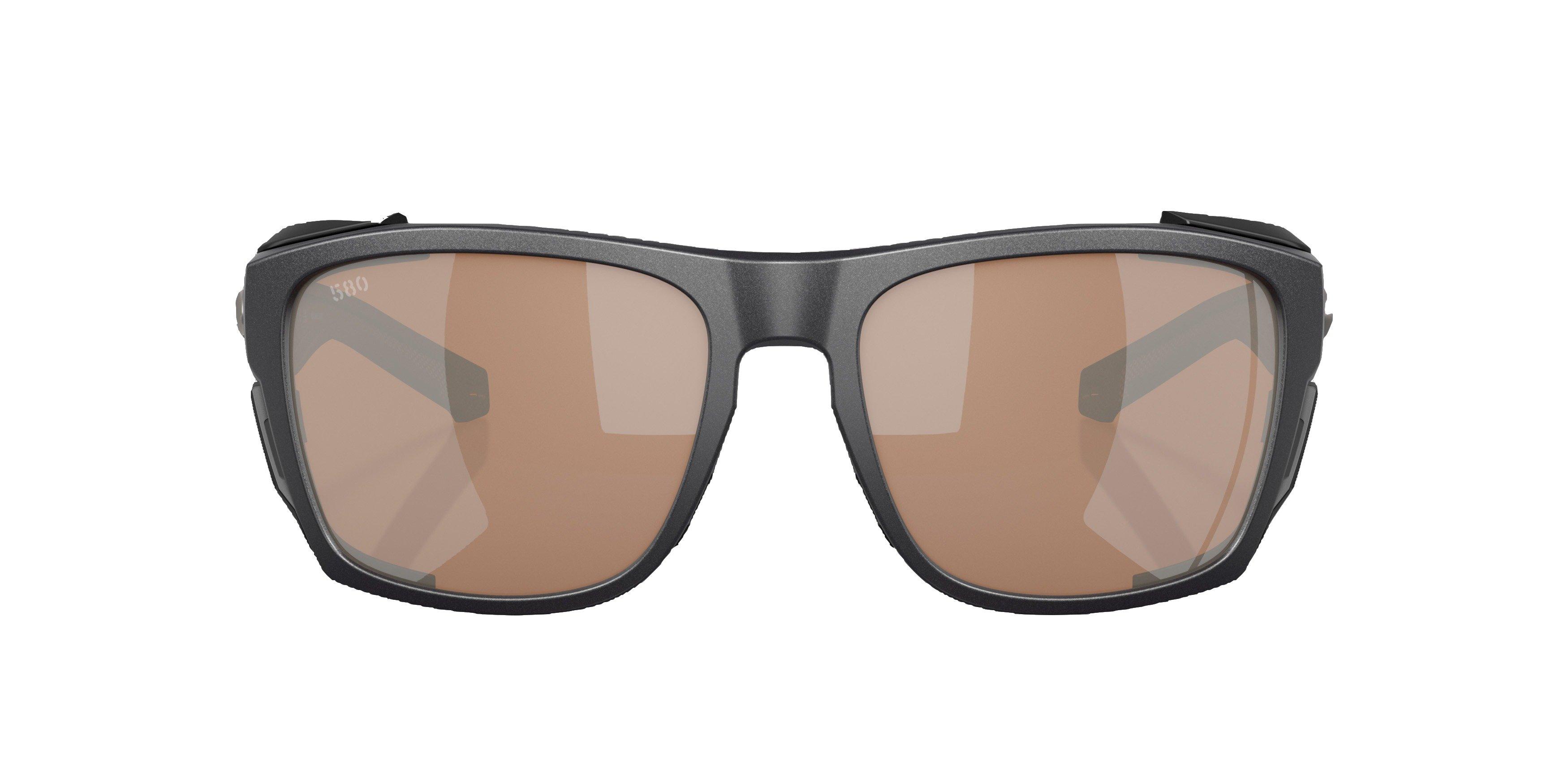 Costa Del Mar King Tide 6 Copper Mirror Polarized Sunglasses - Black Pearl - BLACK Thumbnail View 2