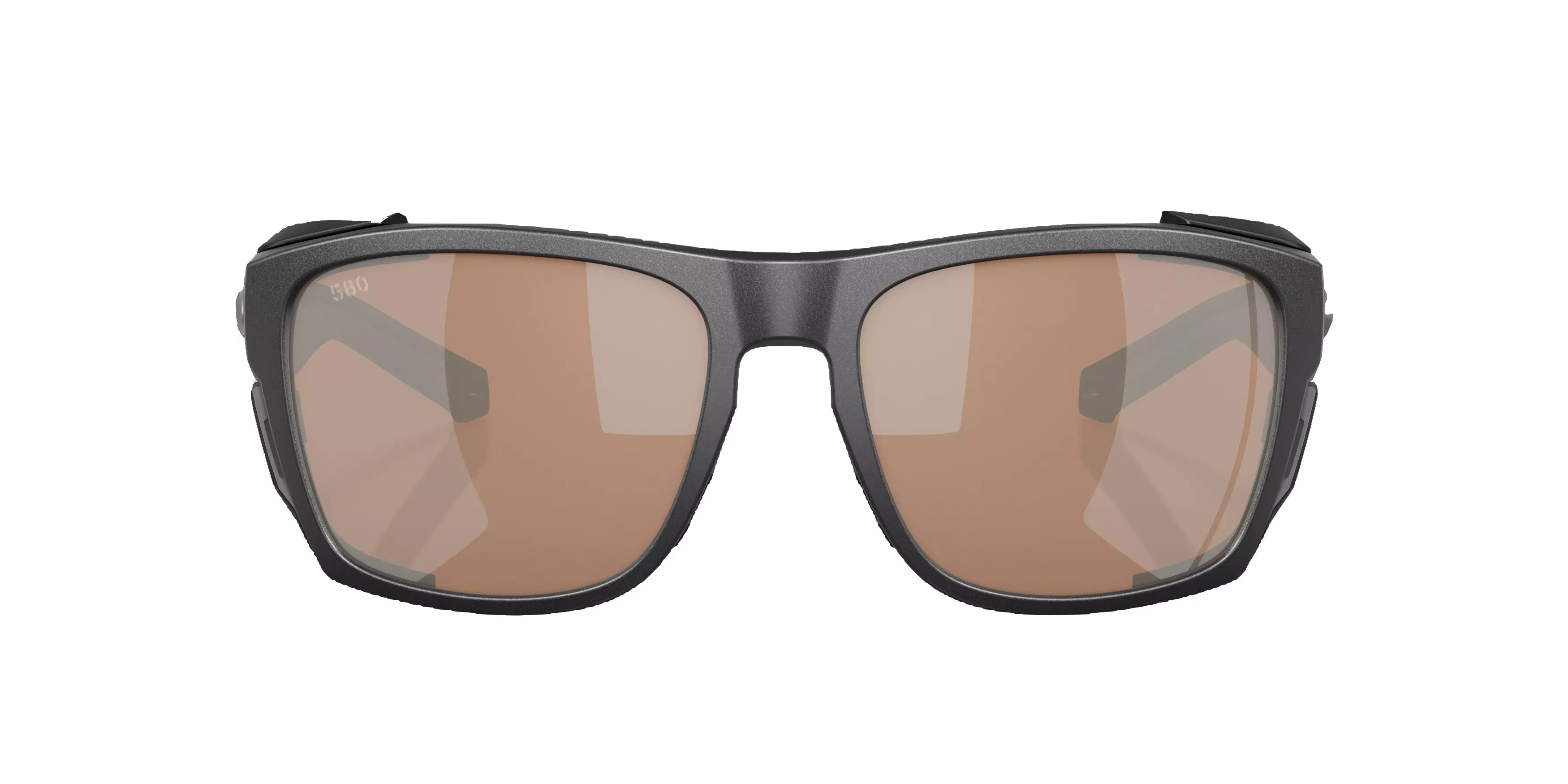 Costa Del Mar King Tide 6 Copper Mirror Polarized Sunglasses - Black Pearl - BLACK