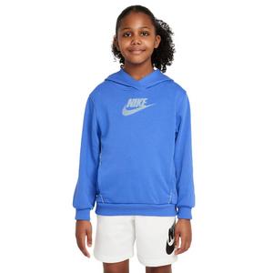 Nike Big Kids' Sportswear Club French Terry Hoodie - Blue