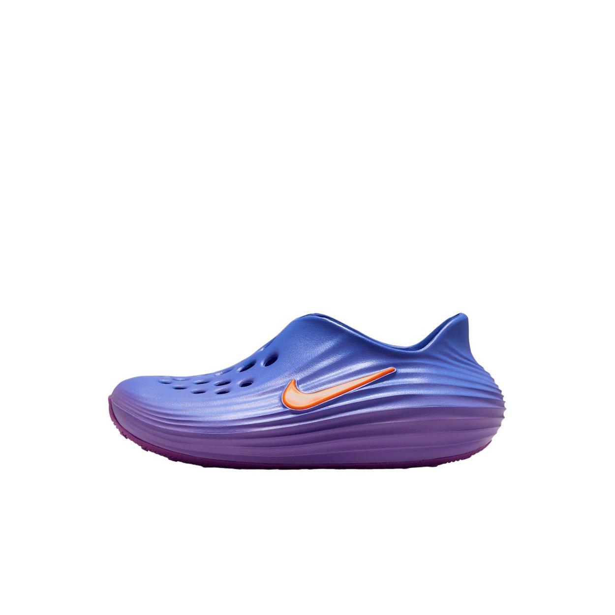 Nike ReactX Rejuven8 "Medium Blue/Bright Violet/Turf Orange" Preschool Boys' Shoe - MD BLUE/VIOLET/ORANGE Thumbnail View 2