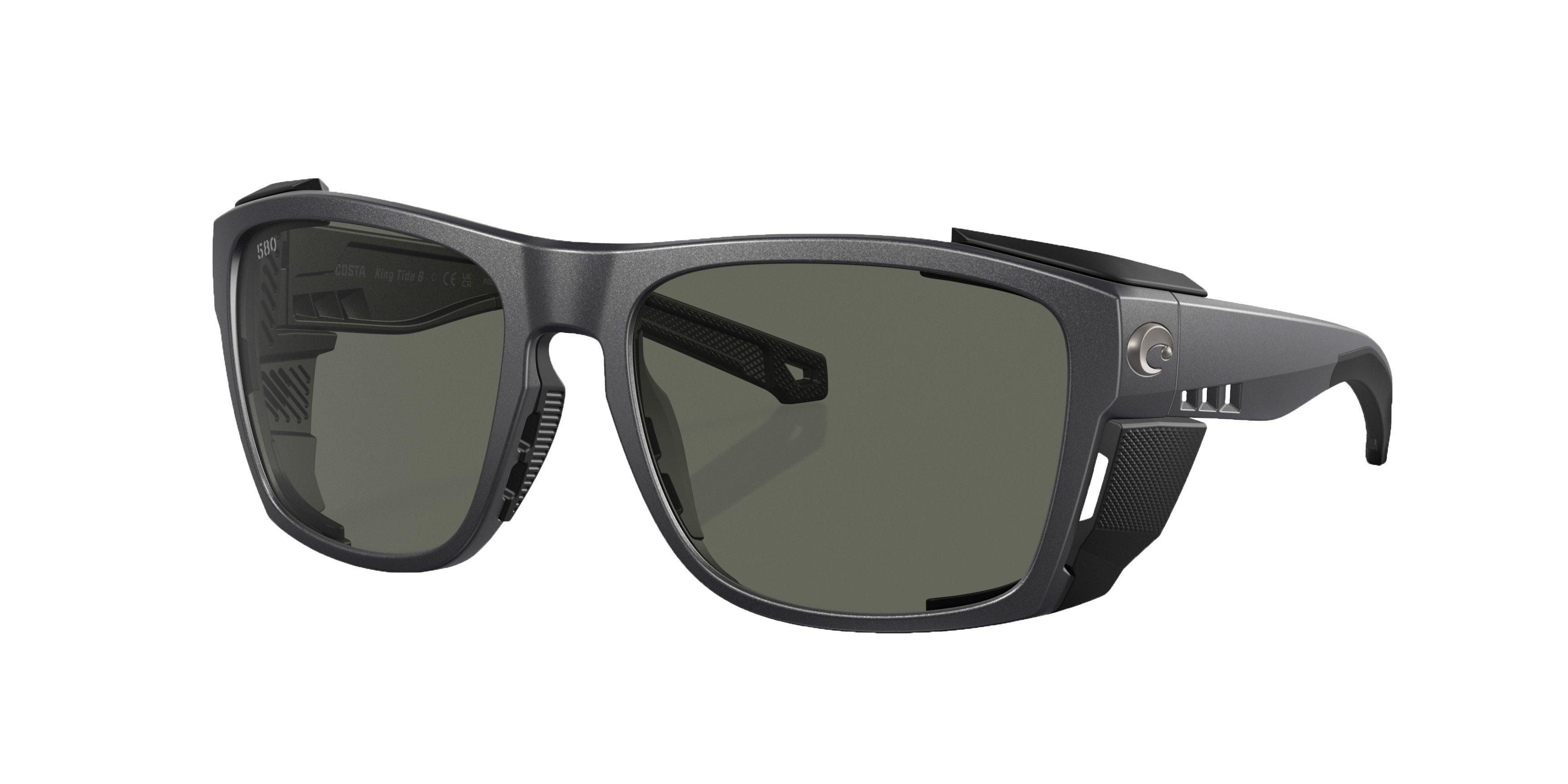Costa Del Mar King Tide 6 Black Polarized Sunglasses - Black Pearl - BLACK Thumbnail View 1