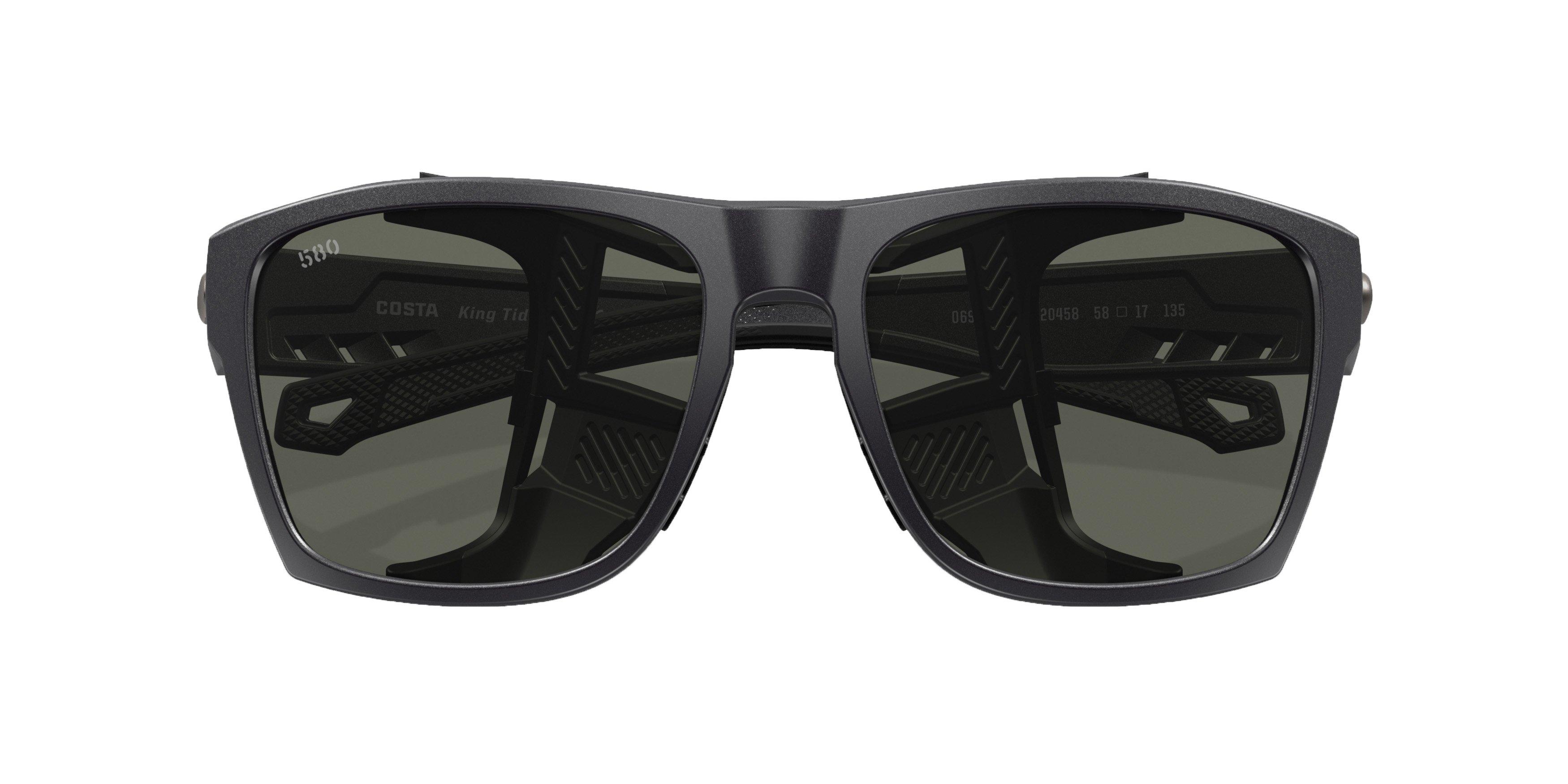 Costa Del Mar King Tide 6 Black Polarized Sunglasses - Black Pearl - BLACK Thumbnail View 4