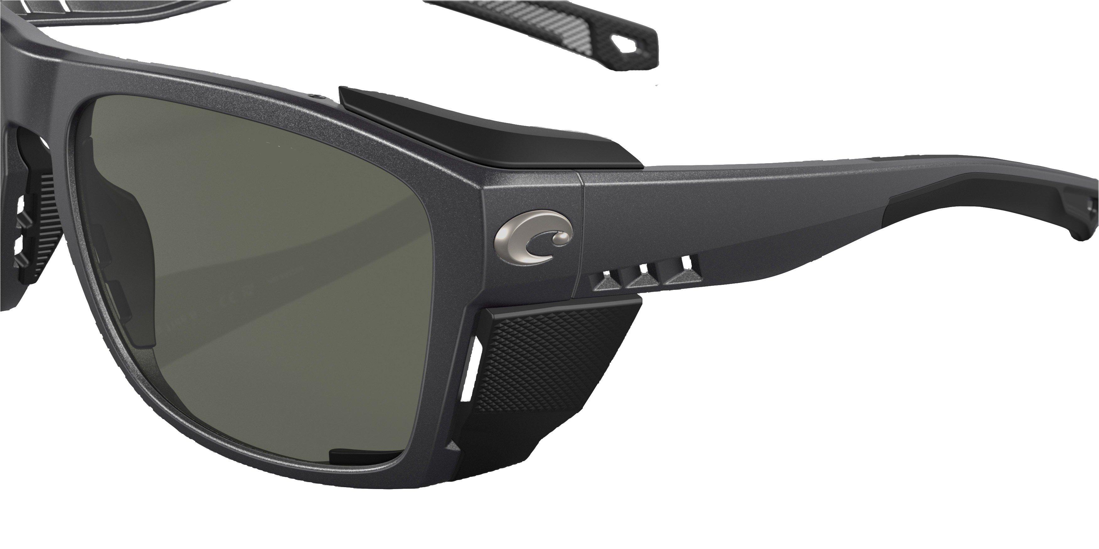 Costa Del Mar King Tide 6 Black Polarized Sunglasses - Black Pearl - BLACK Thumbnail View 6