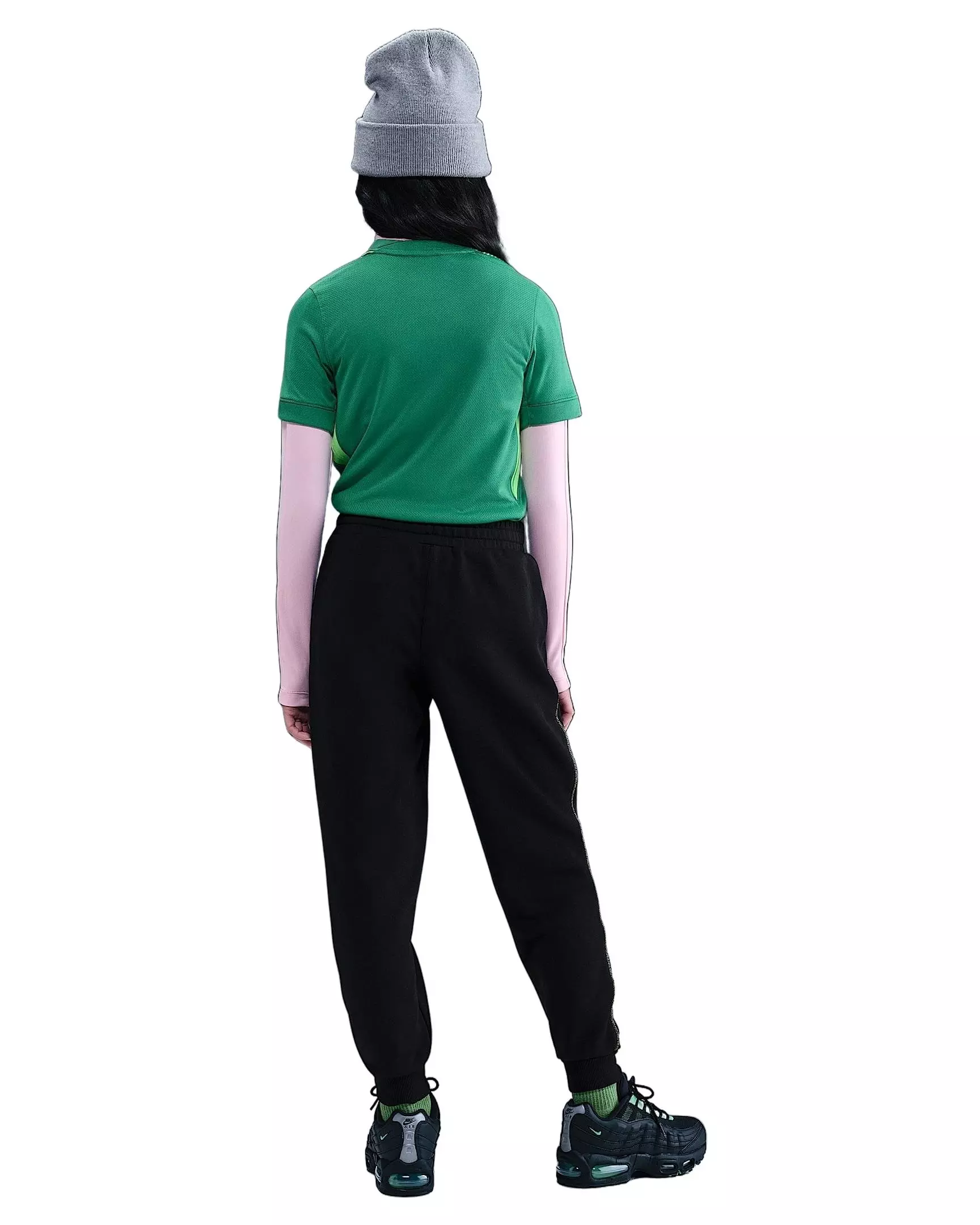 Nike Big Kids' Sportswear Club French Terry Joggers - Black - BLACK