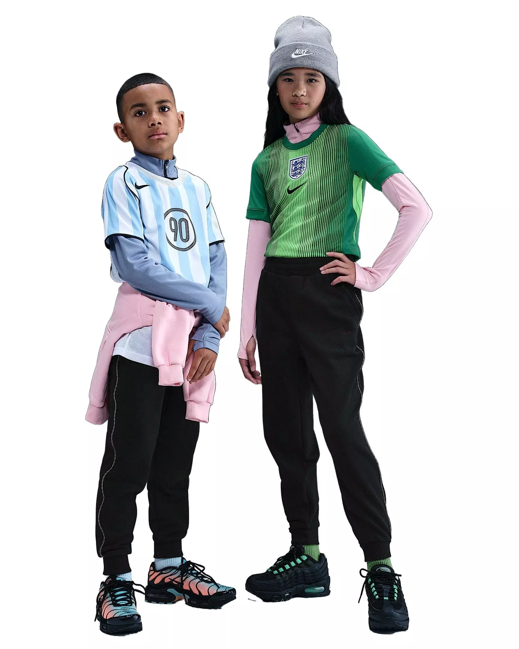 Nike Big Kids' Sportswear Club French Terry Joggers - Black - BLACK