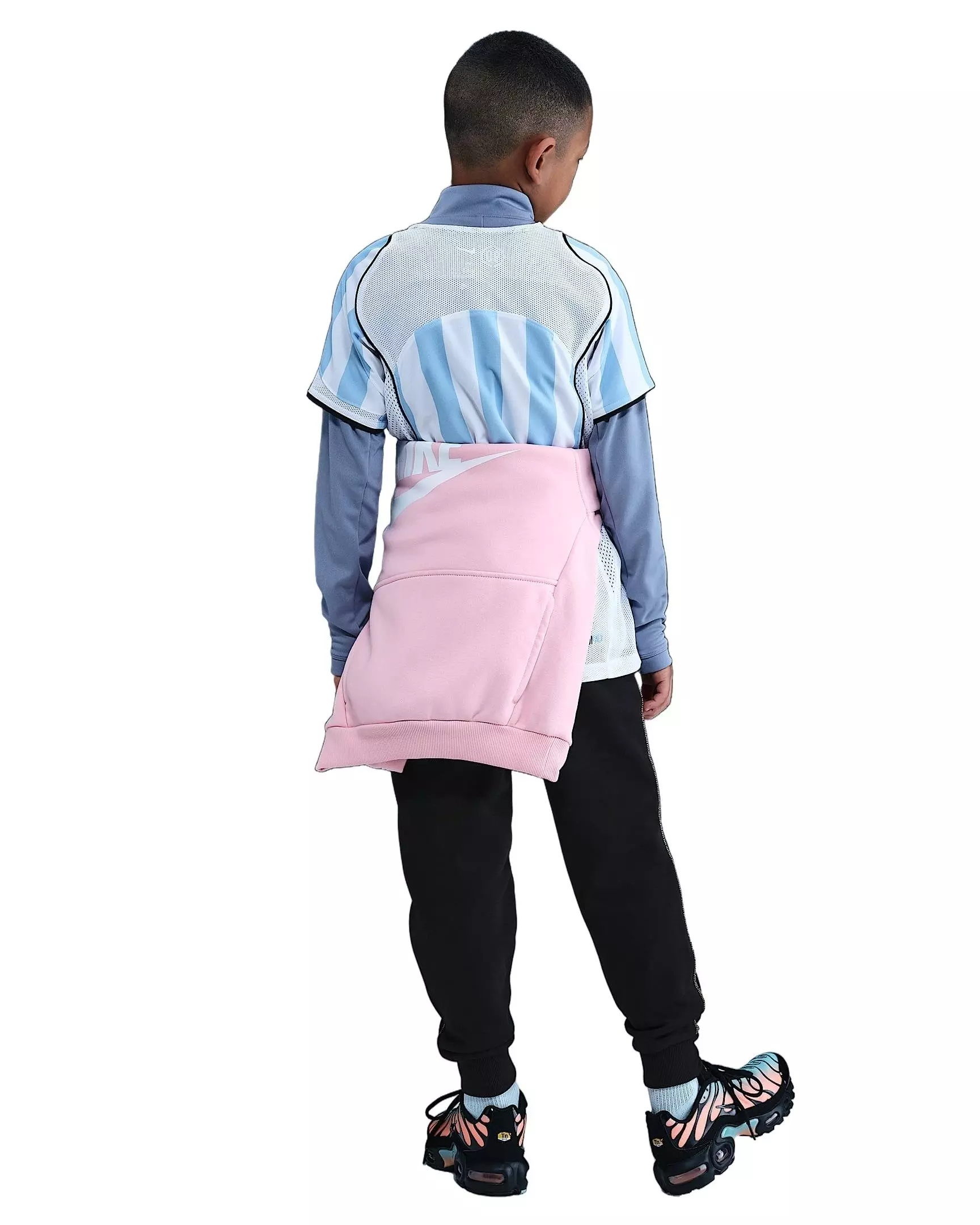 Nike Big Kids' Sportswear Club French Terry Joggers - Black - BLACK