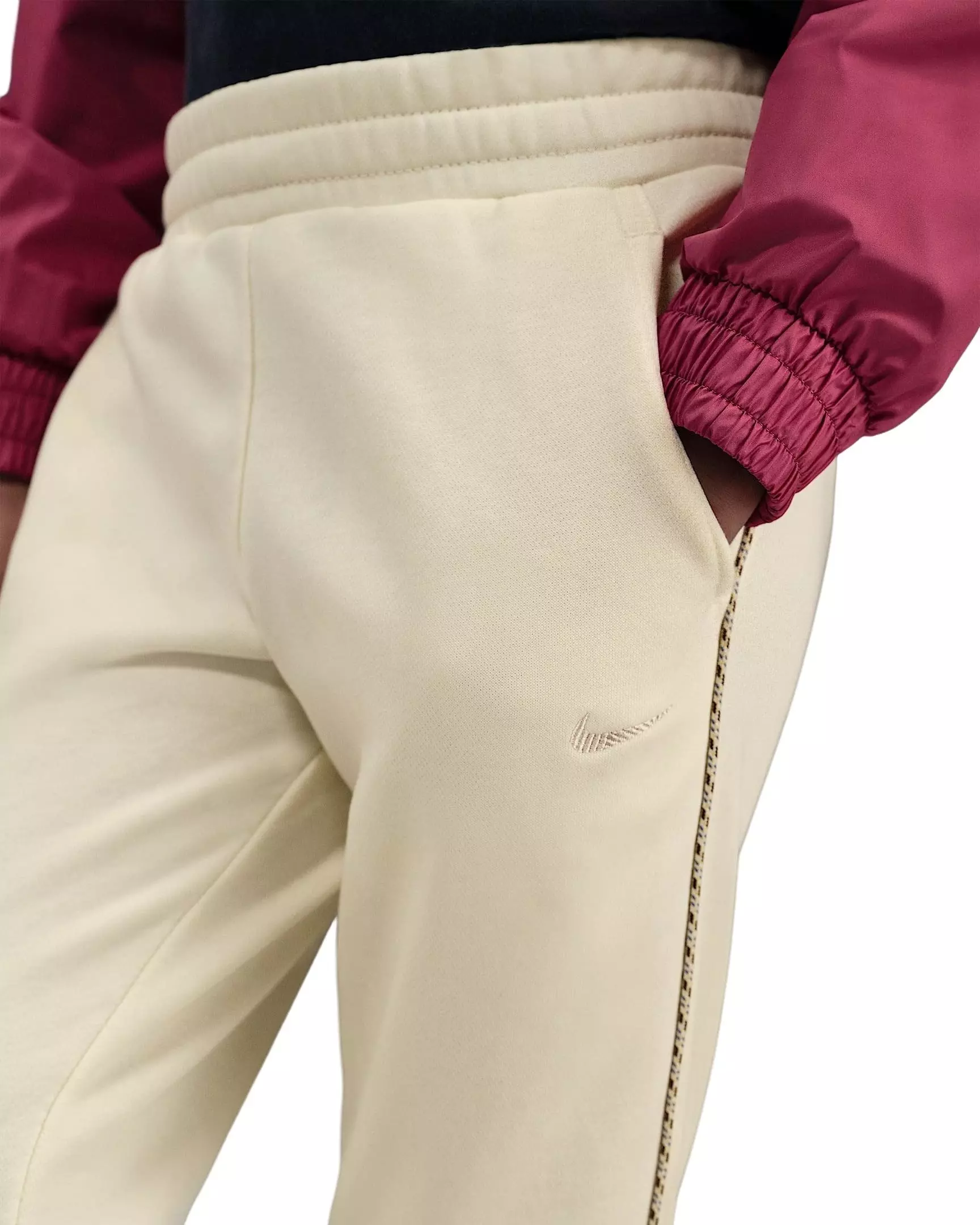 Nike Big Kids' Sportswear Club French Terry Joggers - Brown - BROWN