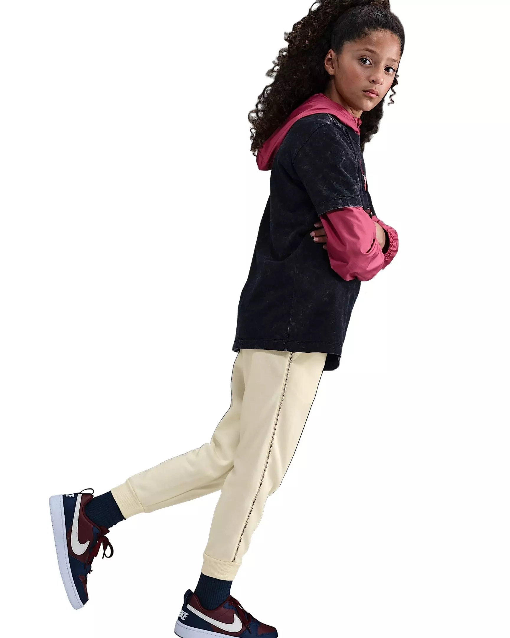 Nike Big Kids' Sportswear Club French Terry Joggers - Brown - BROWN