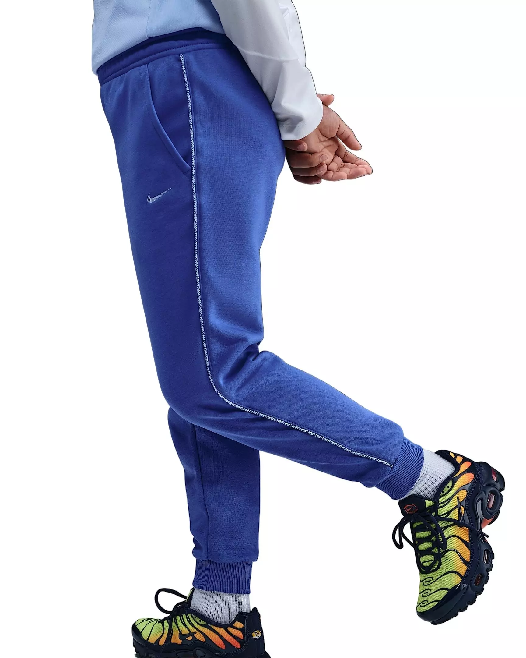 Nike Big Kids' Sportswear Club French Terry Joggers - Blue - BLUE