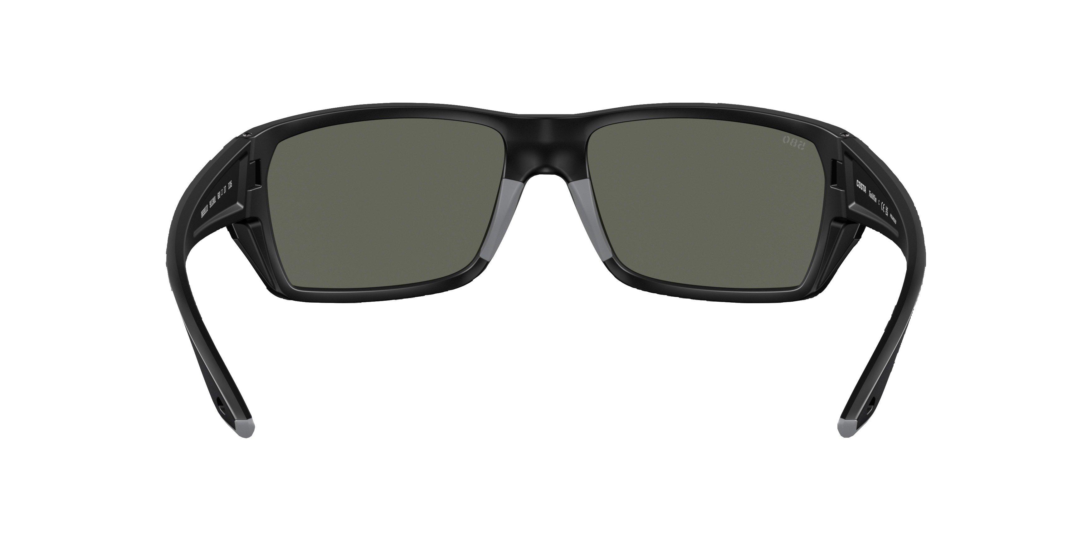 Costa Del Mar Tailfin S Black Polarized Sunglasses - Matte Black - BLACK Thumbnail View 3
